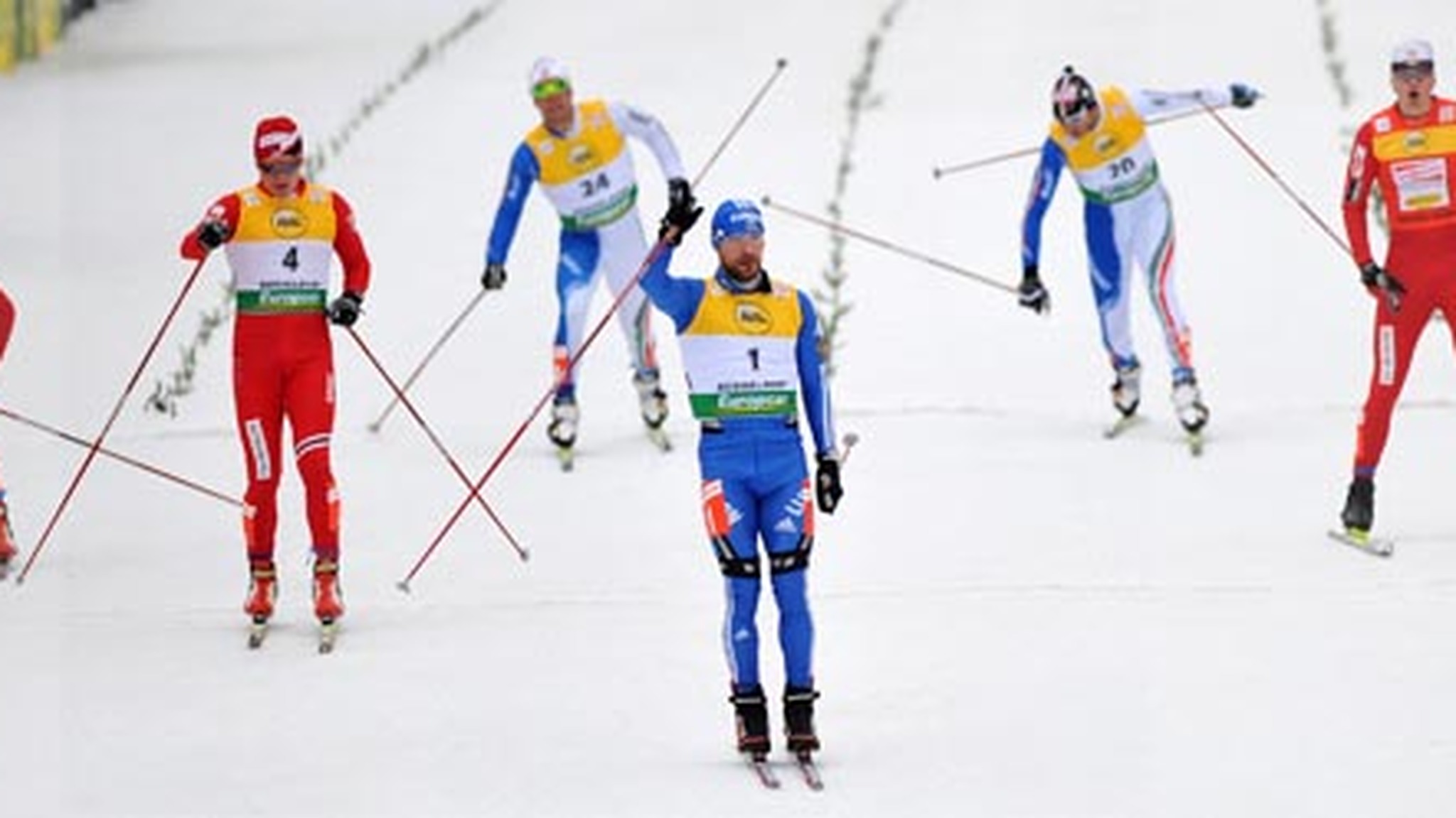 Лыжный чемпионат в эфире "России 2" и Вестей.Ru