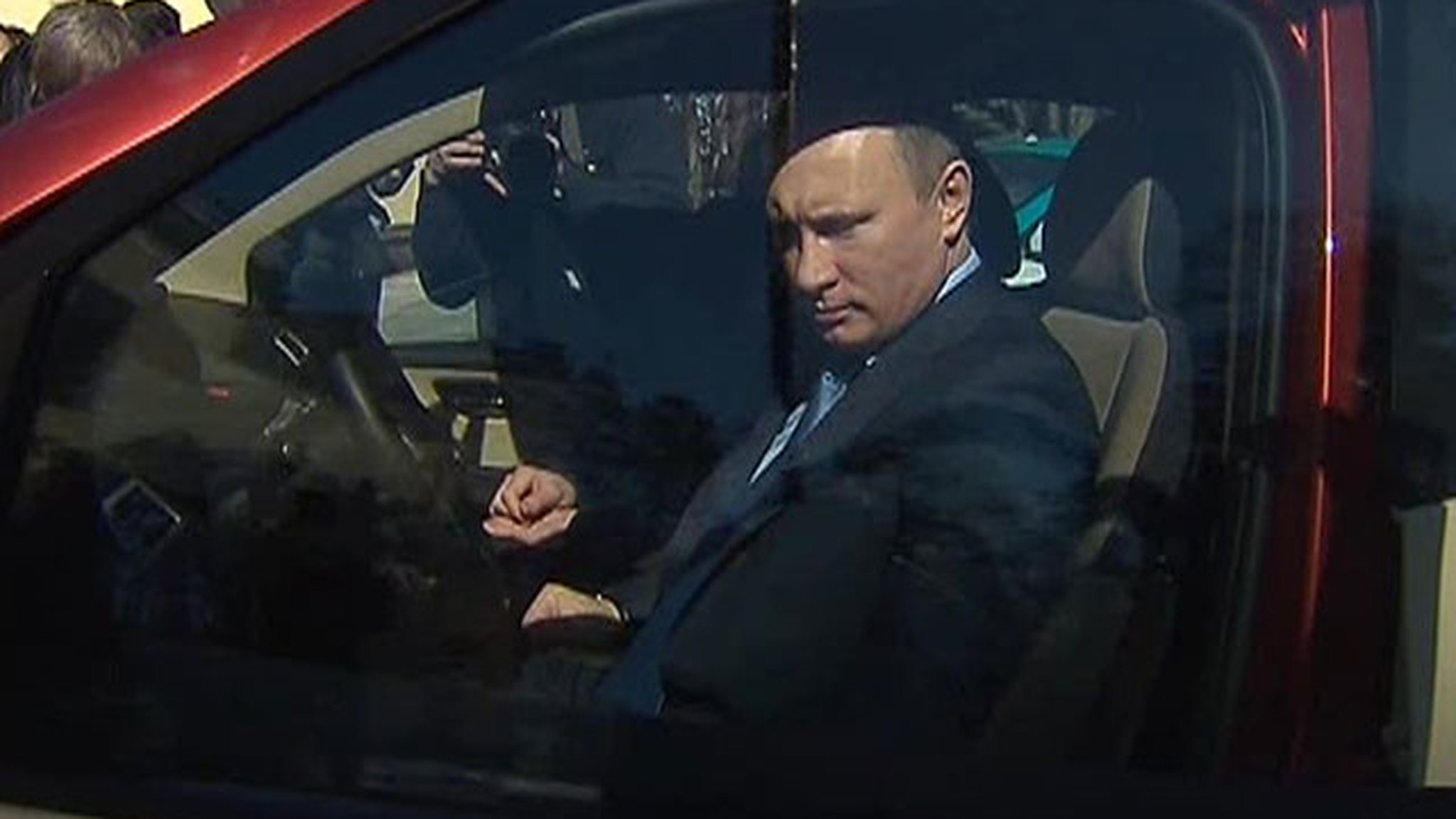 Владимир Путин прокатился на российском ноу-хау
