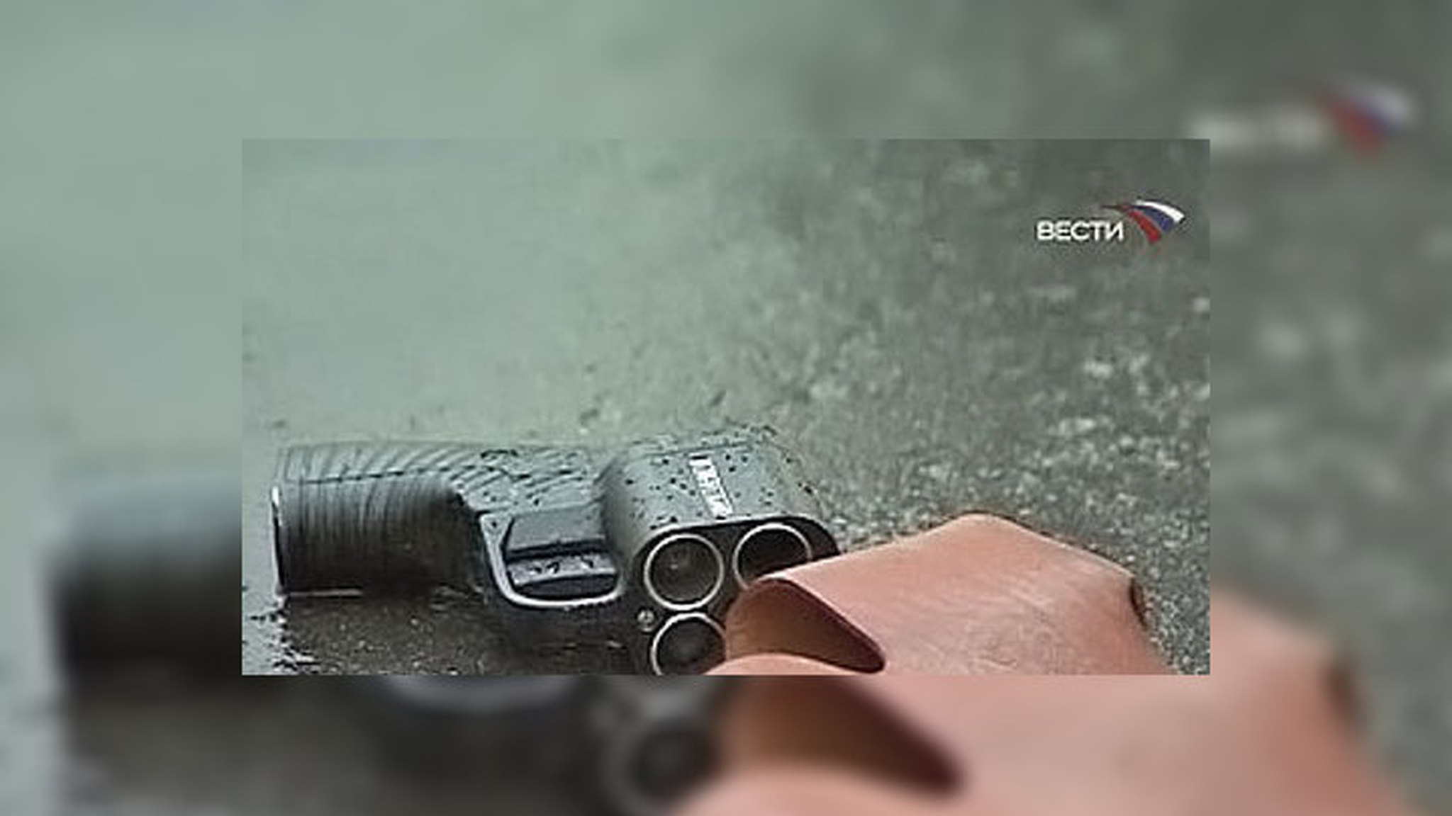 Московский водитель решил спор с помощью травматики