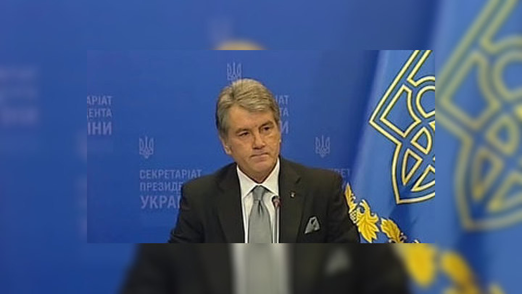 Виктор Ющенко прощается с президентством и отправляется жить на вокзал