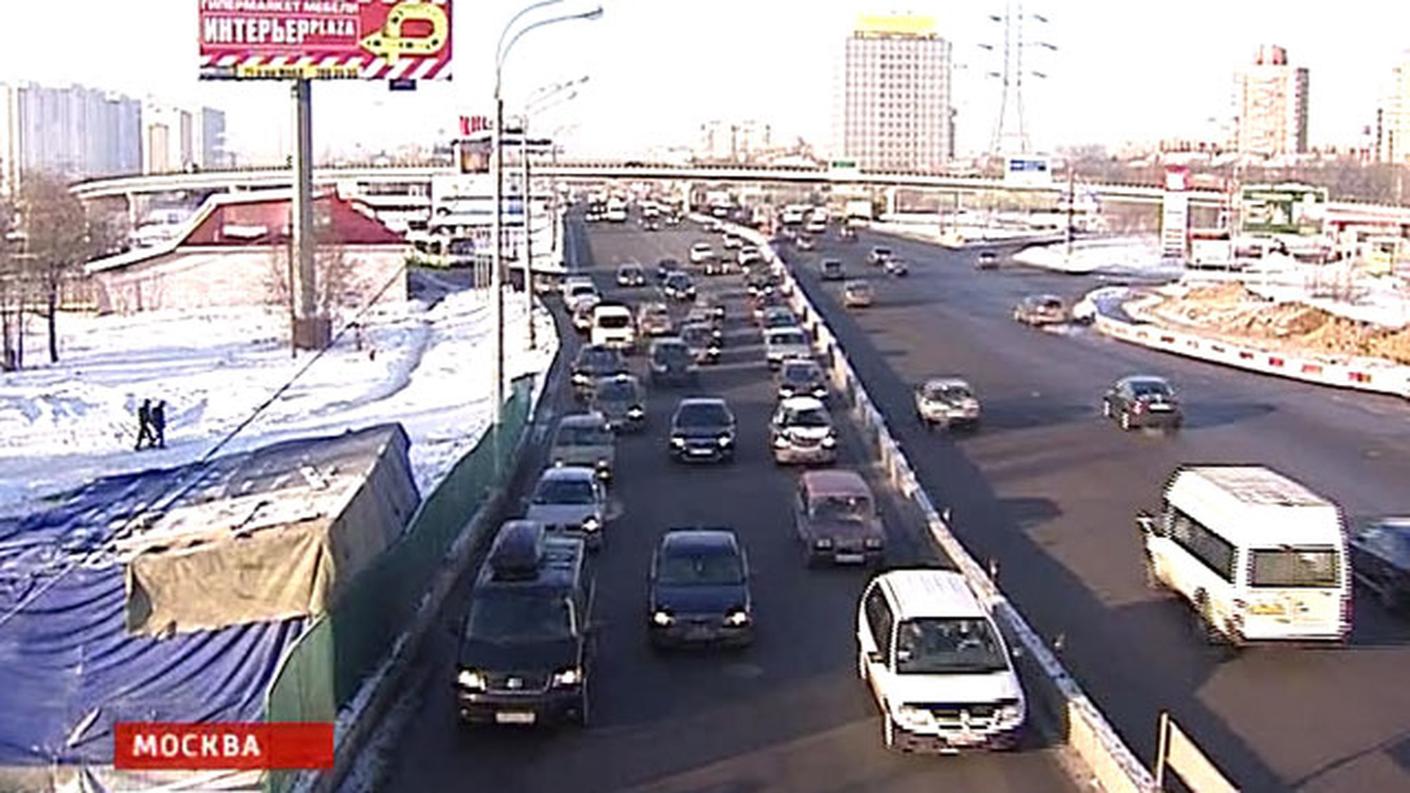 За Ленинградку взялись втроём