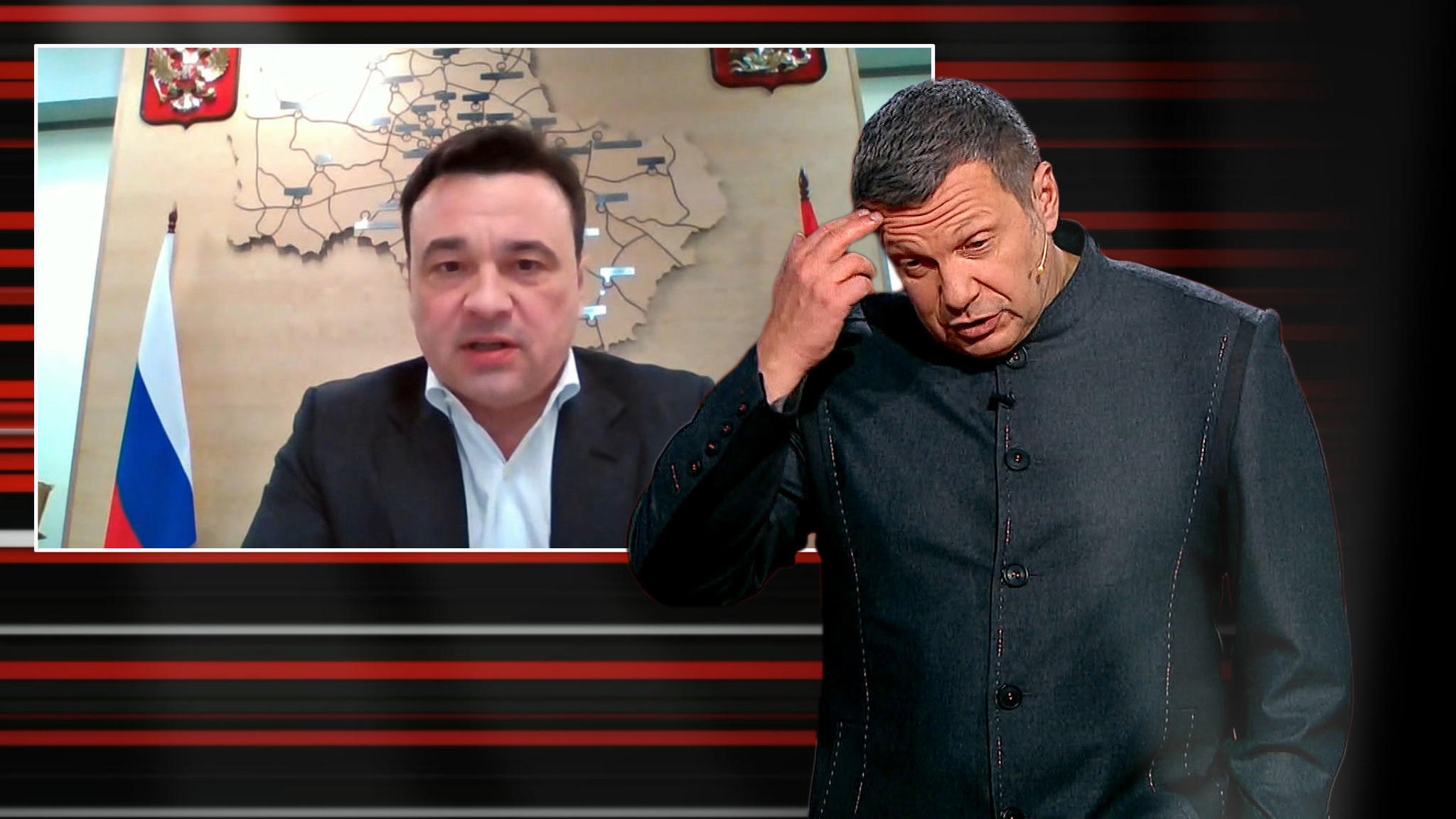 Андрей Воробьев о взаимодействии Москвы и Подмосковья (эфир от 01.04.20)