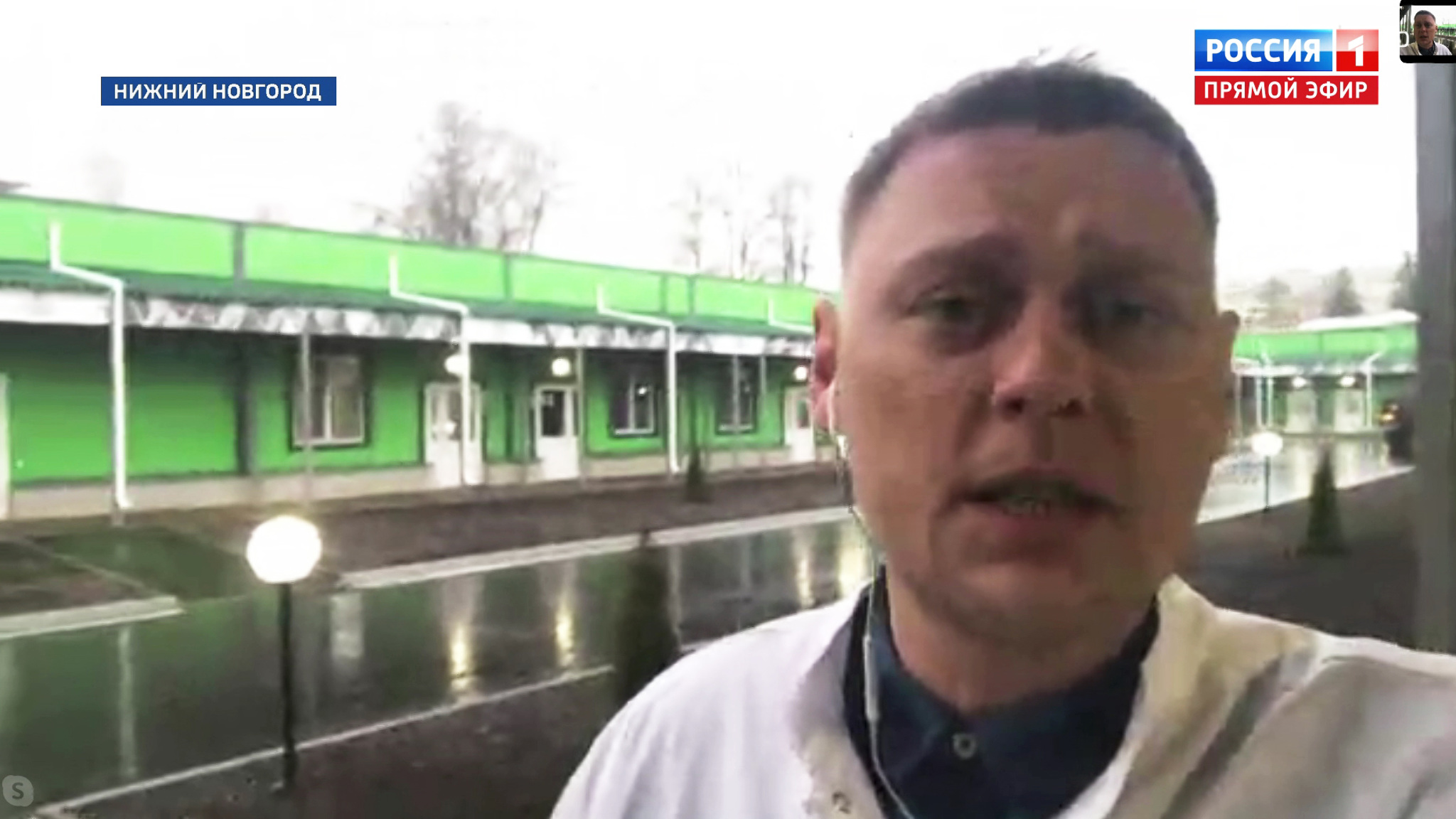 В Нижнем Новгороде за месяц построен многофункциональный медцентр (Эфир от 17.04.2020)