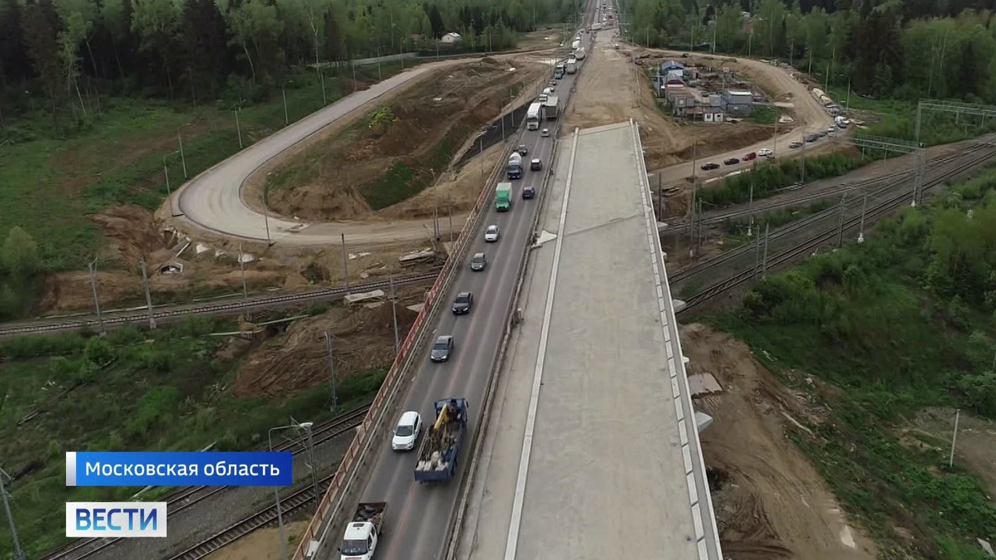 Готовится к открытию участок ЦКАД от Можайского шоссе до Новой Риги