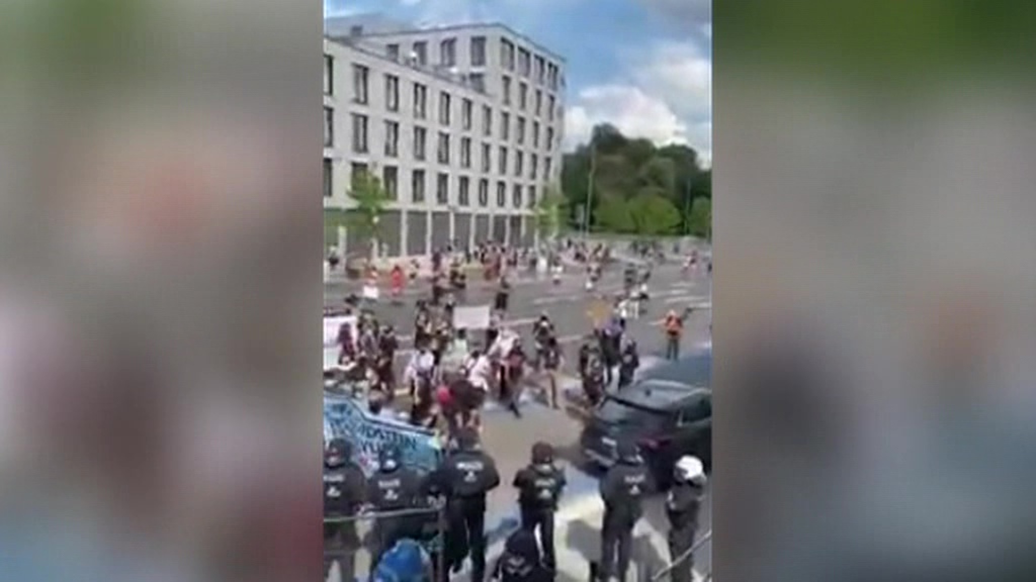 Европейские города охвачены протестами