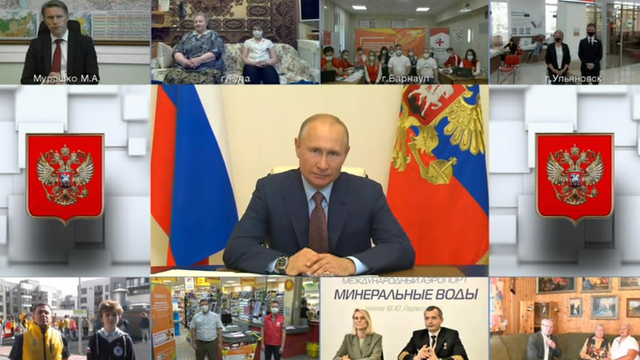 Эпидемия отступает: президент отметил работу волонтеров
