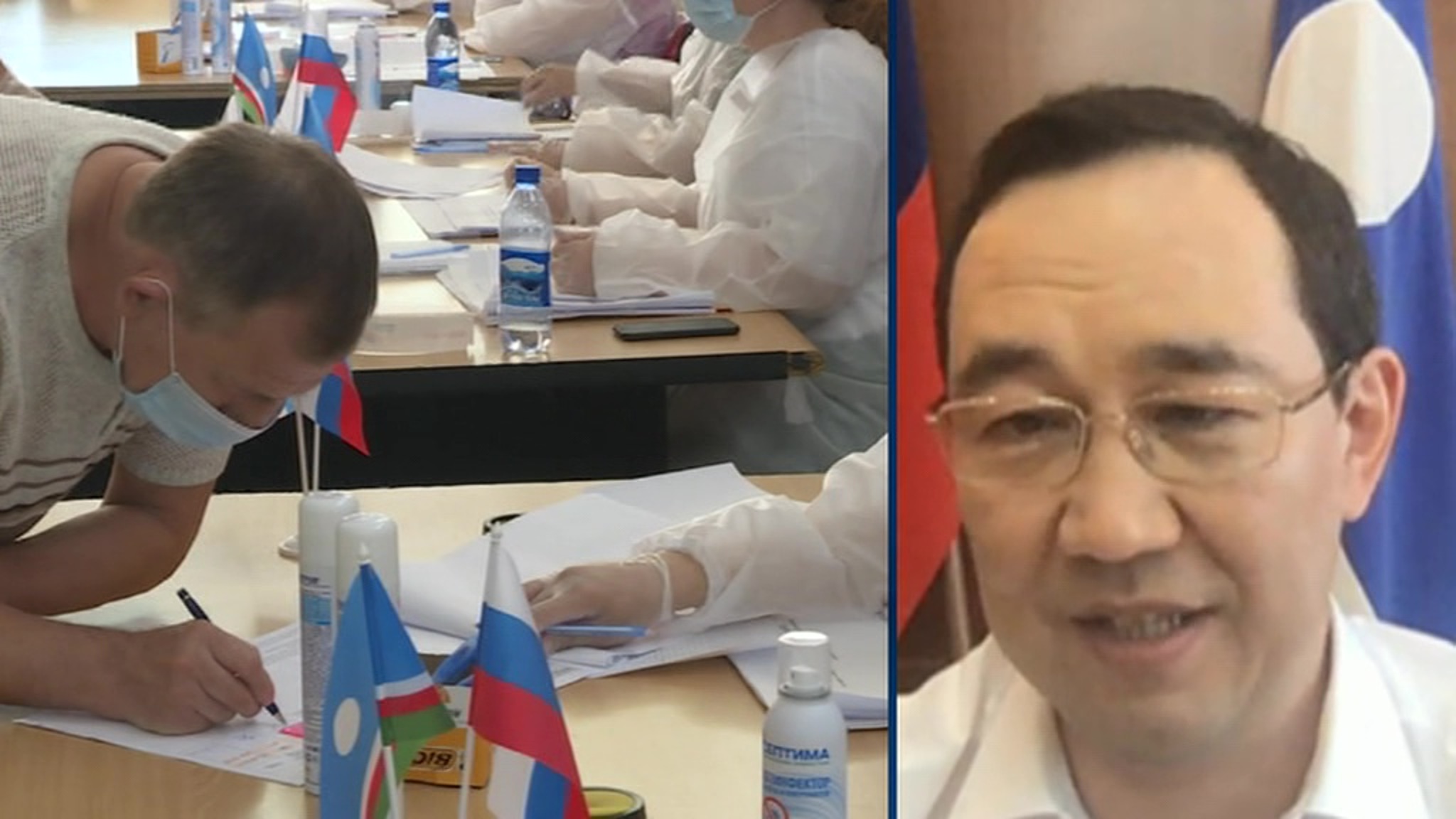 Явка оживляется: глава Якутии о ходе голосования по Конституции