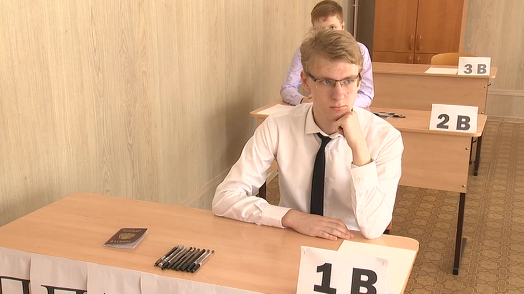 Новости на т/к "Россия 24". В Красноярском крае из-за коронавируса ЕГЭ по русскому языку будут сдавать 2 дня