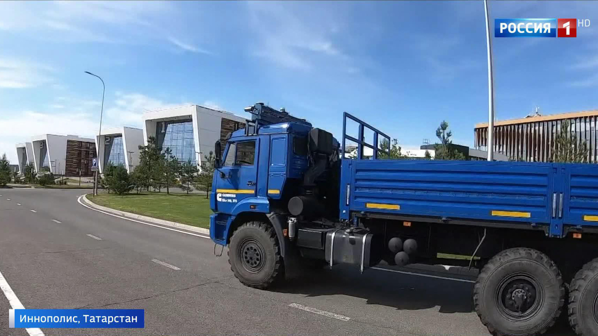 В Татарстане завершаются испытания беспилотного грузовика