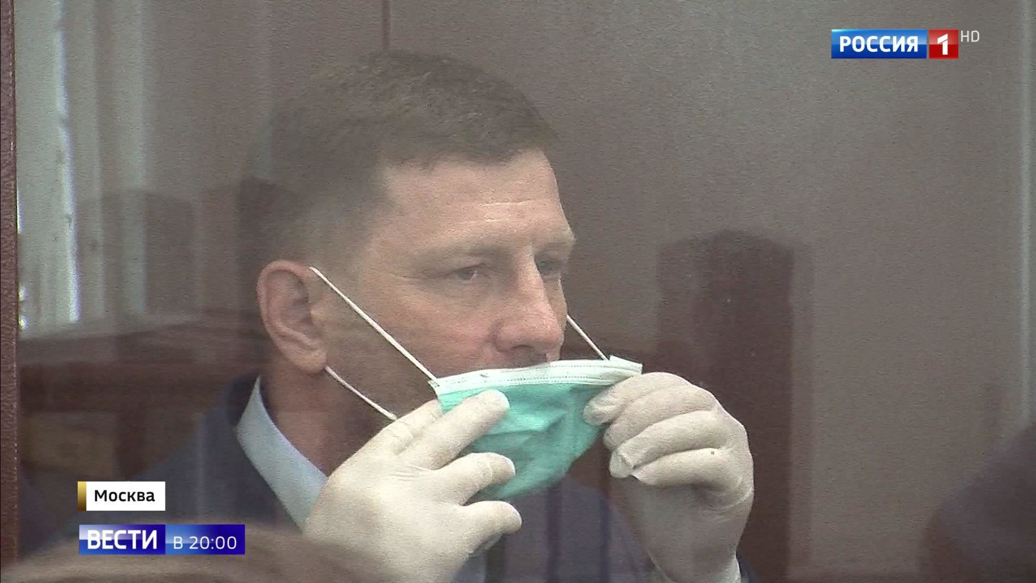 В суде Фургал держался уверенно и был готов отвечать на вопросы
