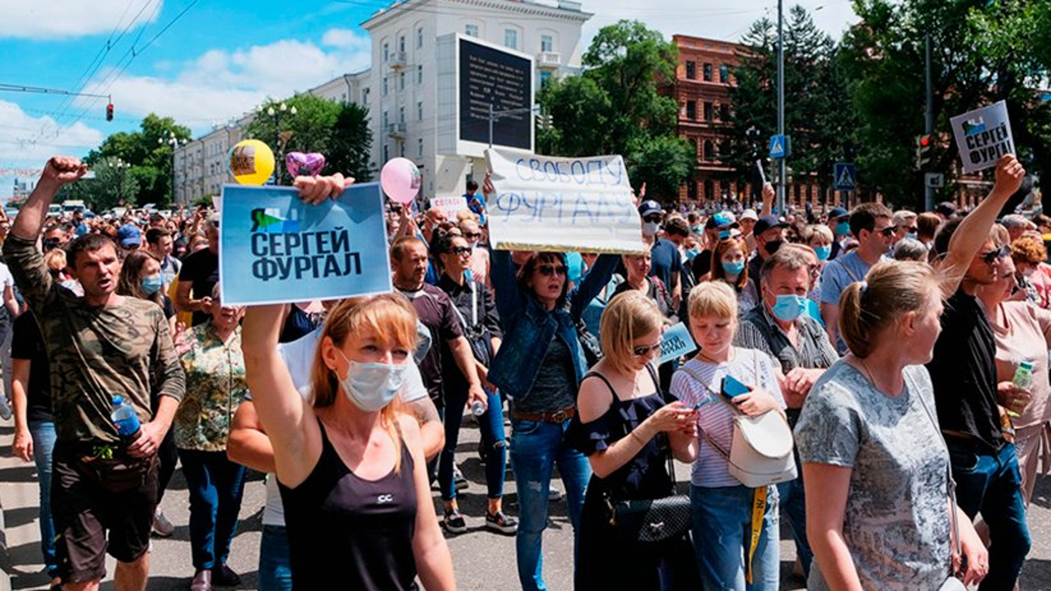Ситуация с Фургалом и митингами: комментарий Кремля