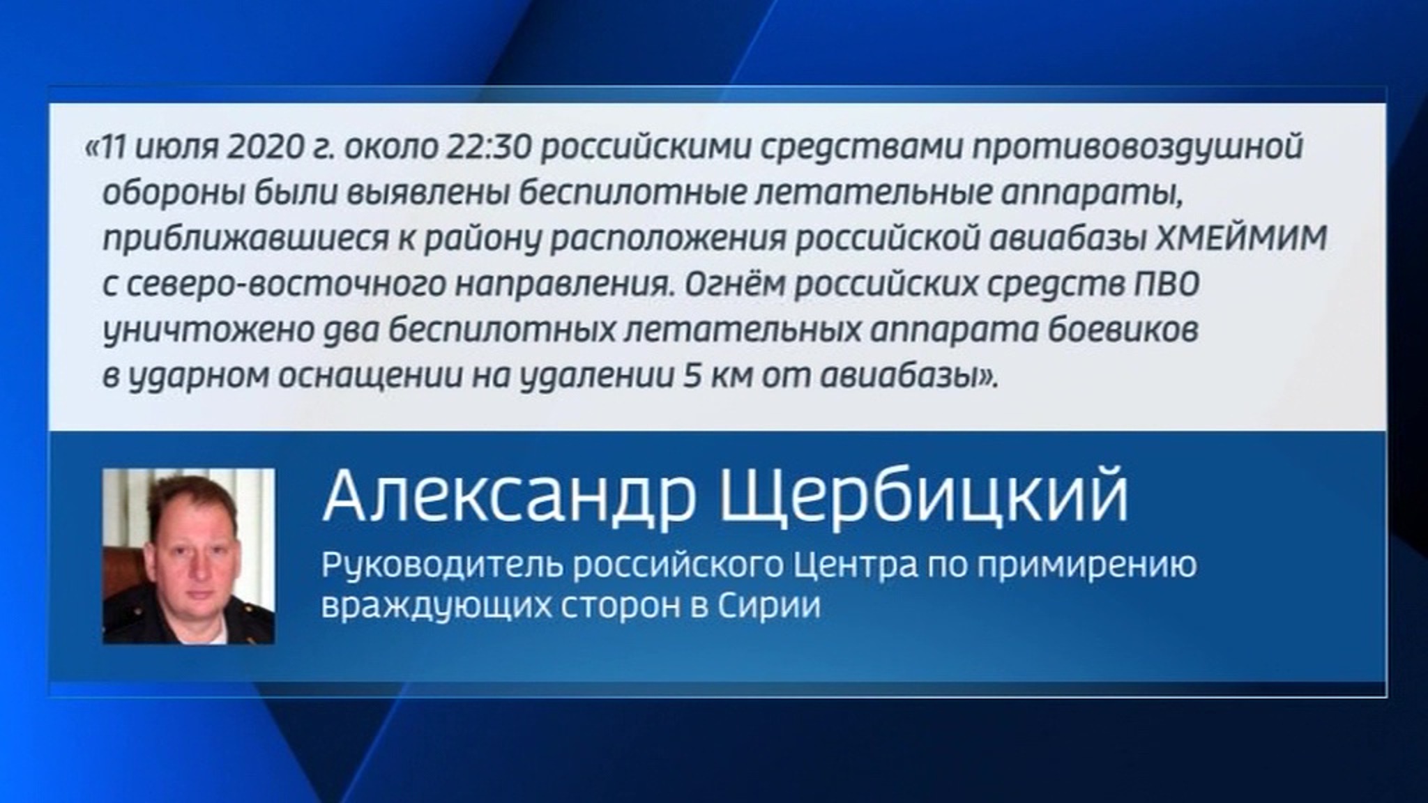 База Хмеймим в Сирии подверглась нападению беспилотников