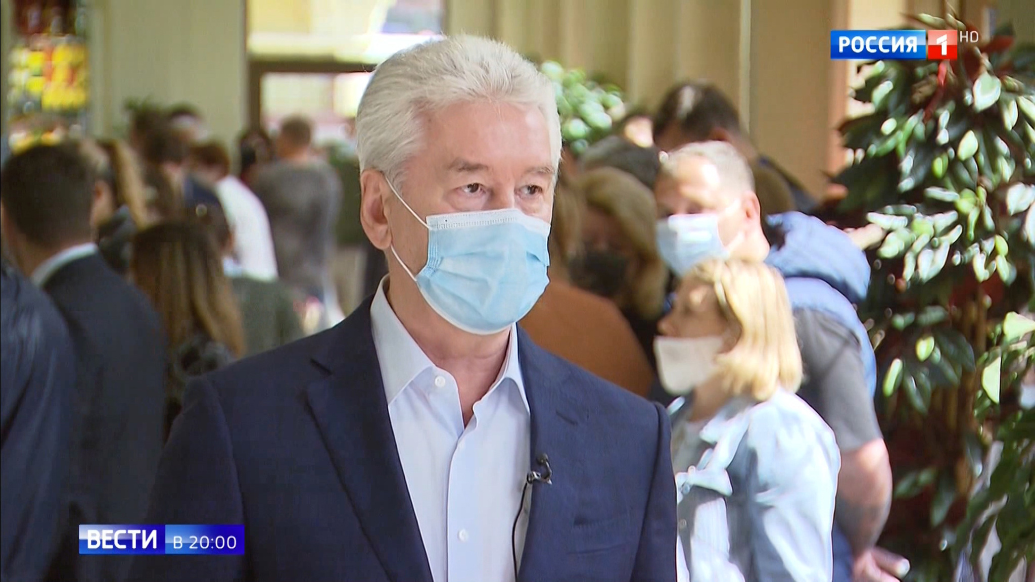 Вакцинация от COVID-19 в Москве будет бесплатной: Сергей Собянин дал экслюзивное интервью "России 1"