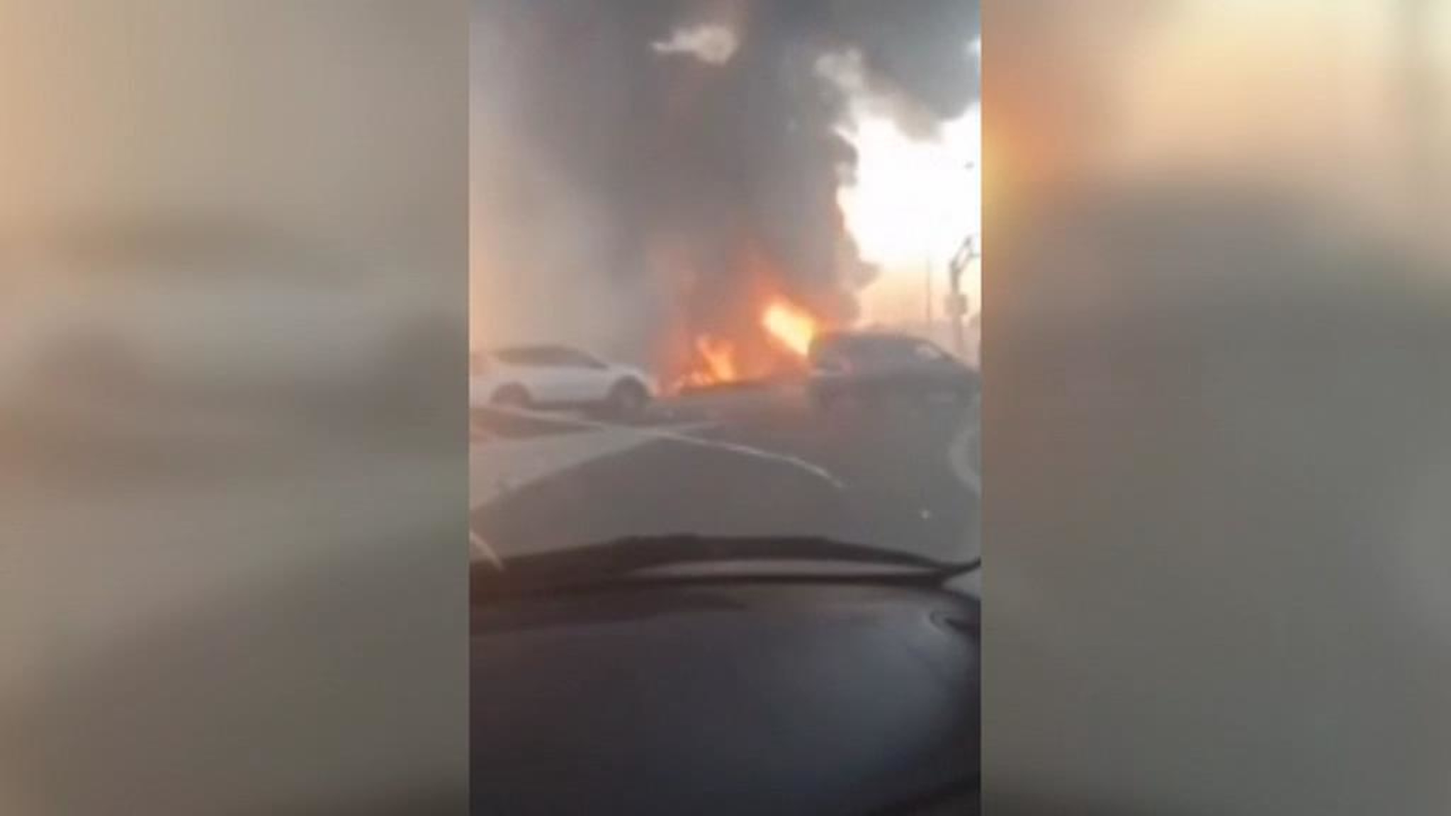 Три человека пострадали из-за пожара на газозаправочной станции в Краснодарском крае