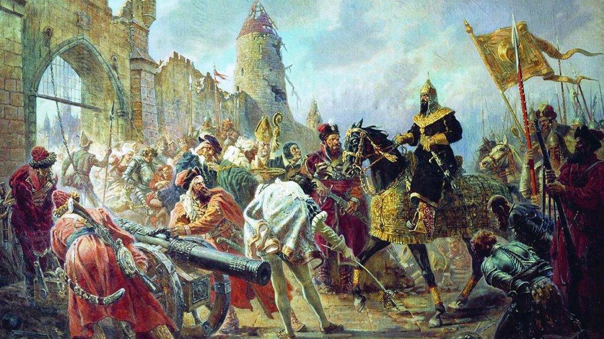 Ливонская война: первое военное и идеологическое столкновение России и Запада