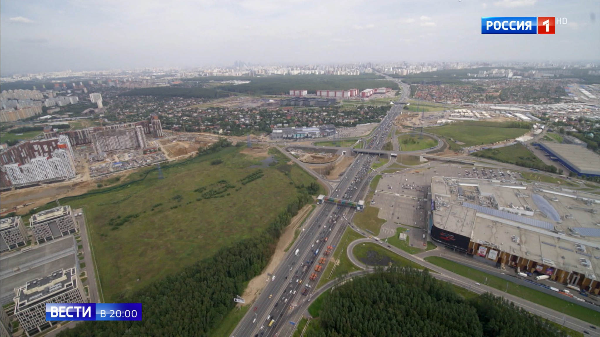 В столице в районе метро "Саларьево" открылась долгожданная транспортная развязка