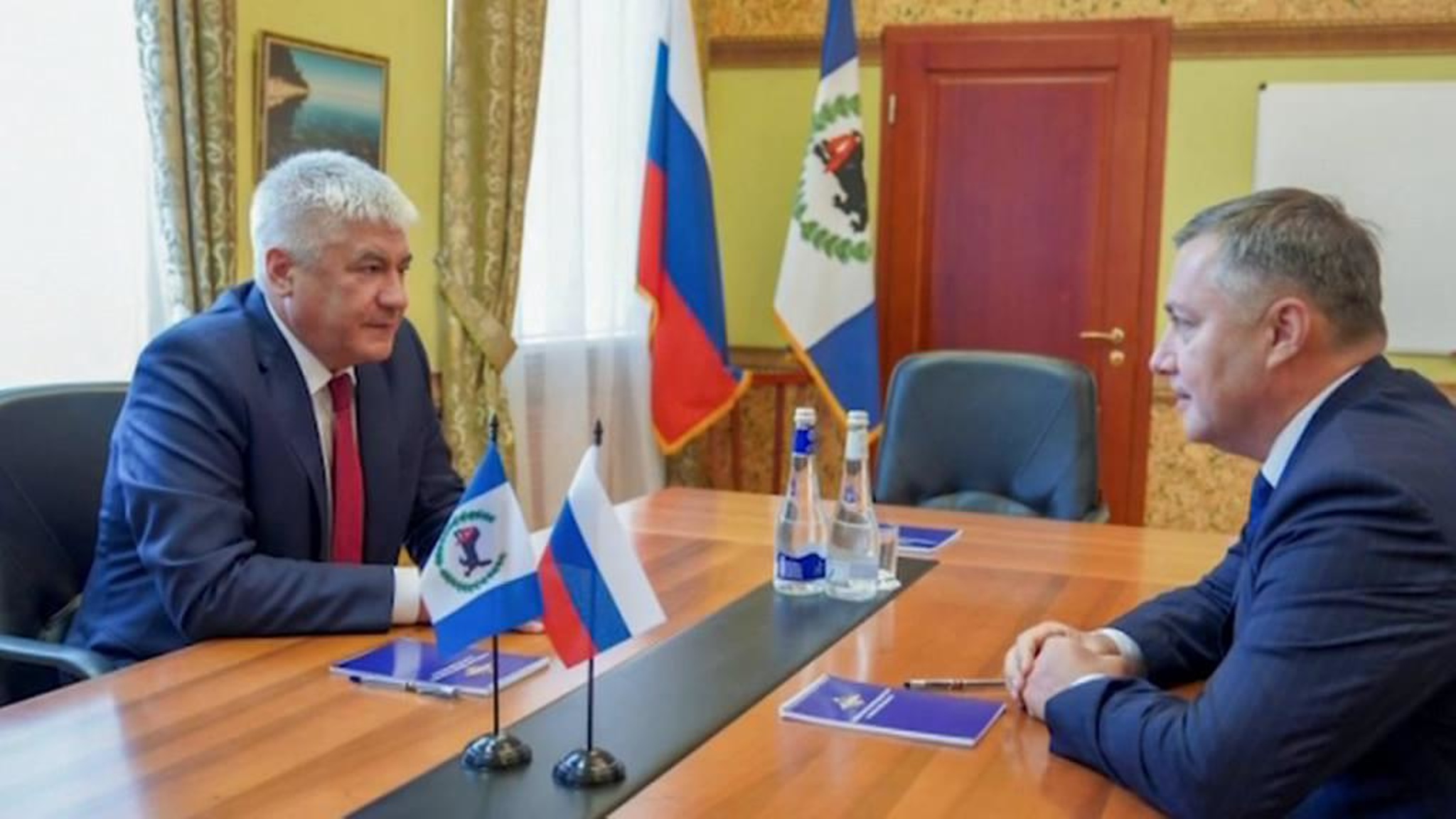 Министр внутренних дел РФ Владимир Колокольцев посетил Иркутск c рабочим визитом