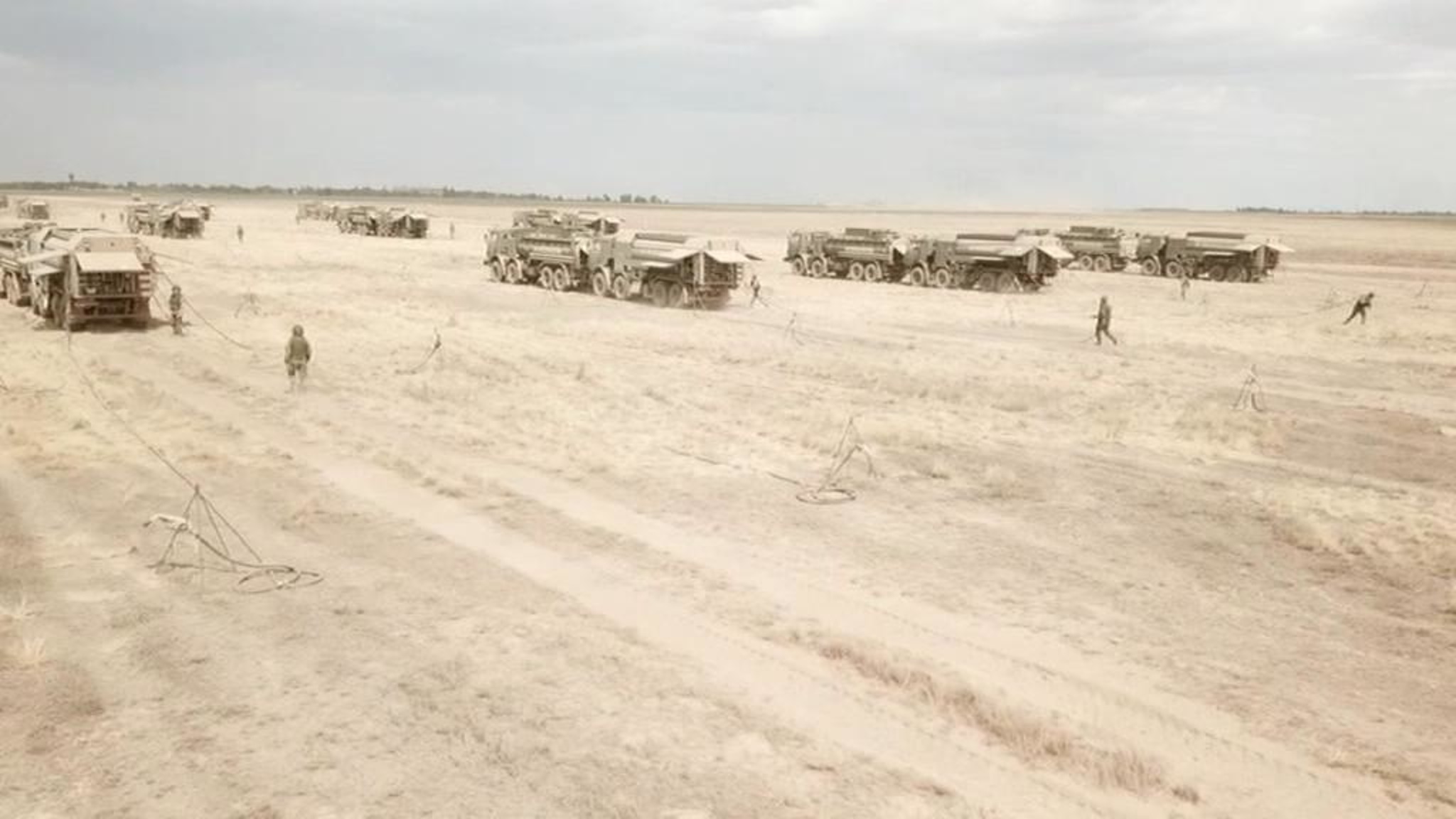 В ряде регионов проводятся специальные военные учения
