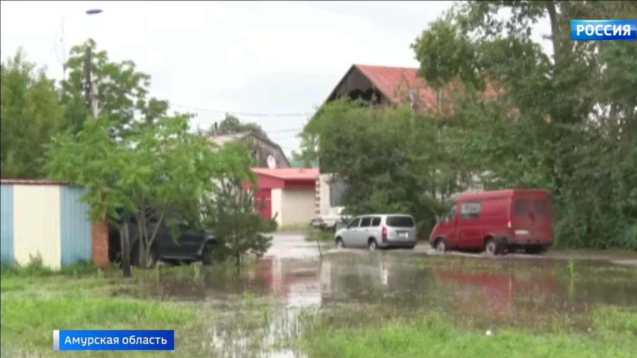 В Амурской области из-за дождя подтоплены 24 населенных пункта