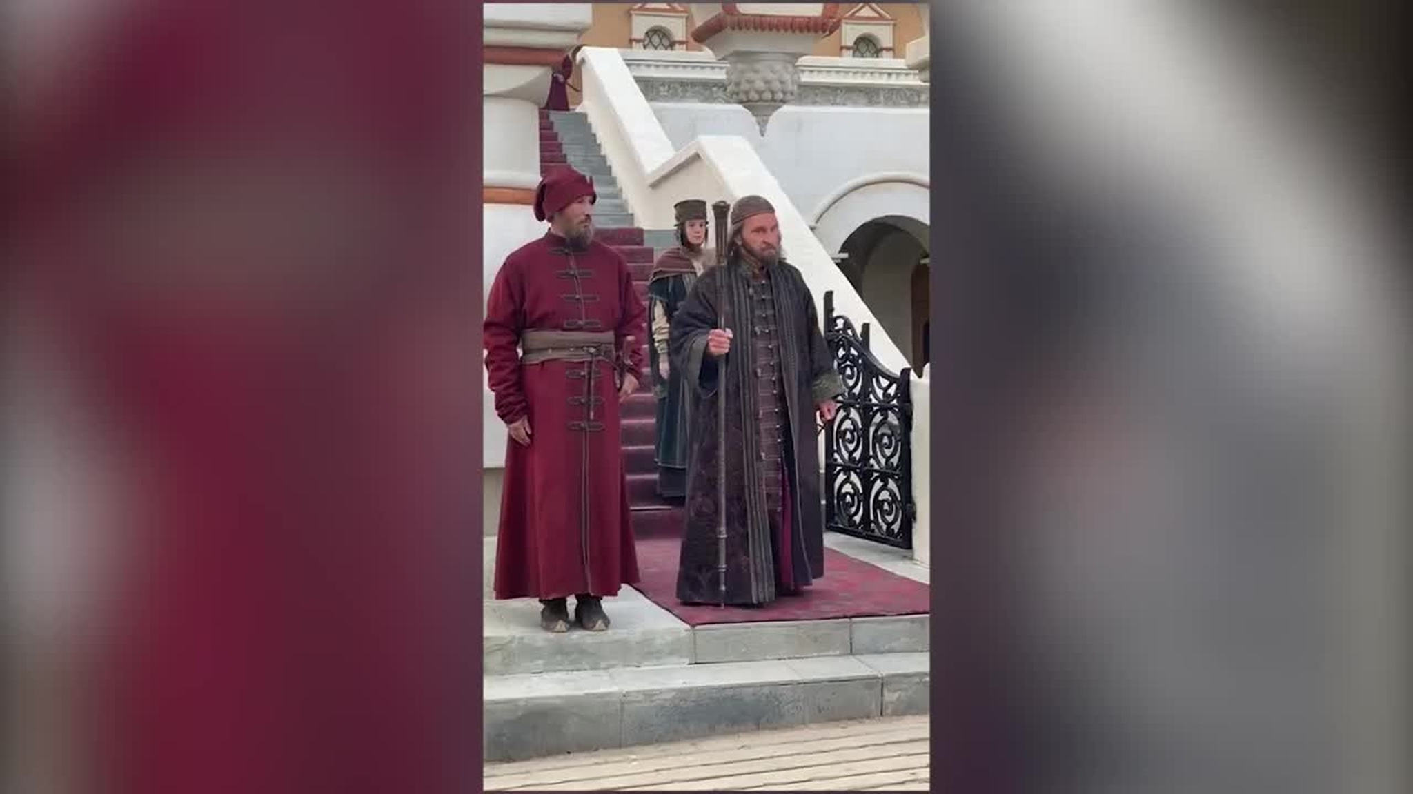 Эксклюзивные кадры со съемок сериала
