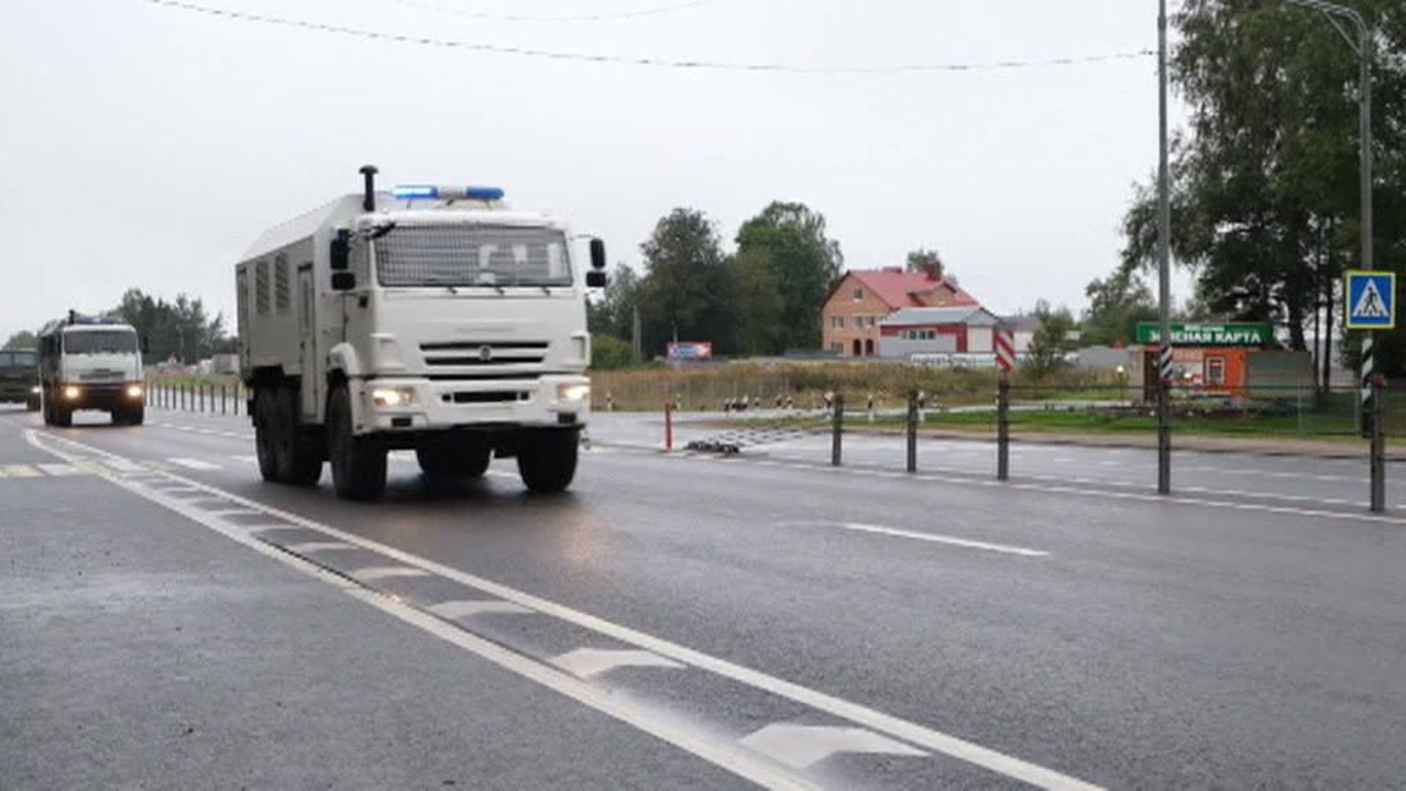 Россия отводит резервные подразделения от границы с Белоруссией