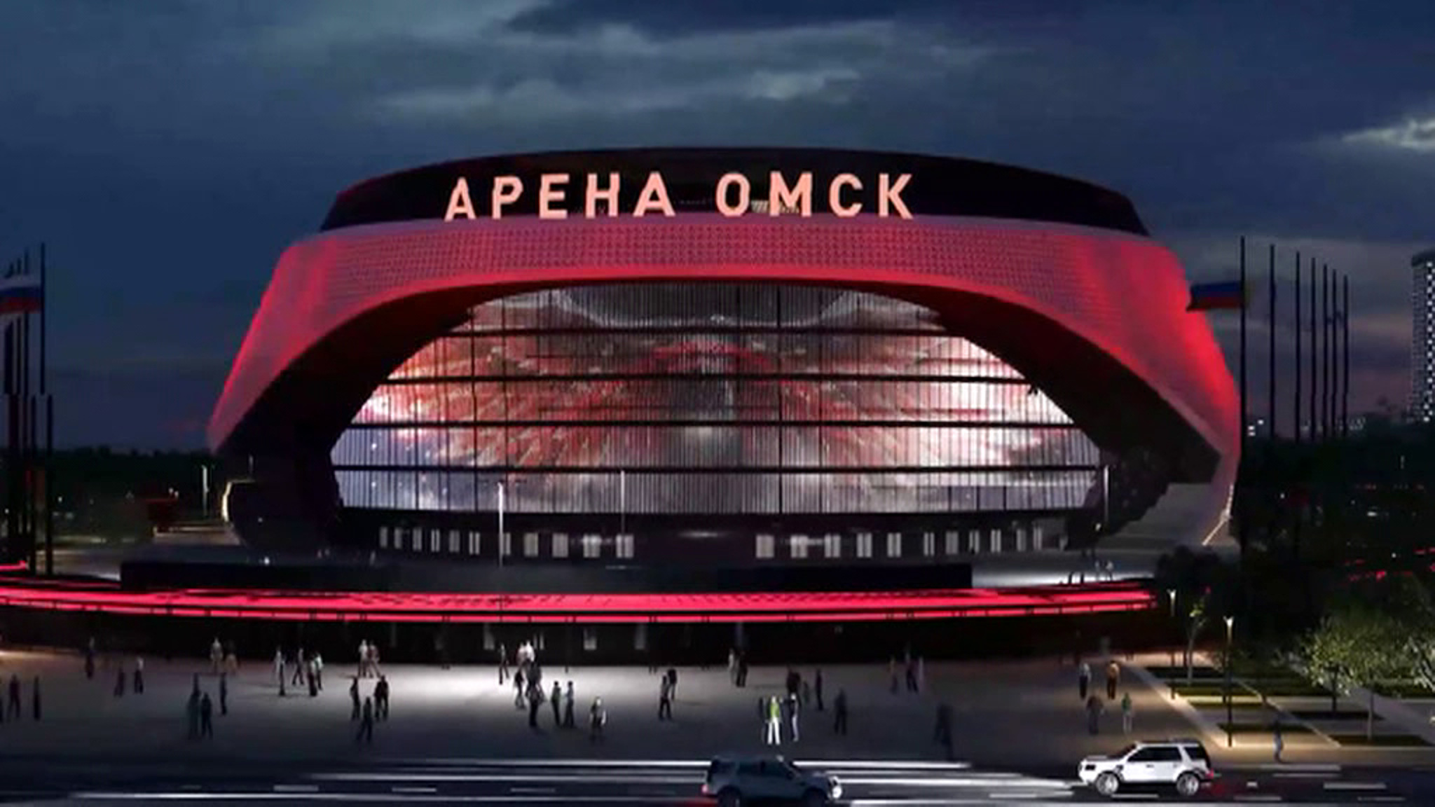 Современная и удобная: арену "Омск" построят к молодежному чемпионату по хоккею