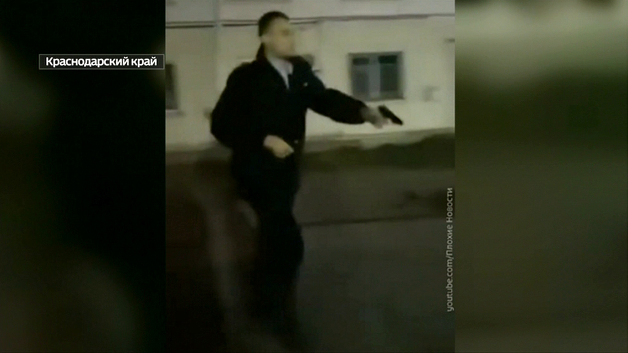 В Краснодарском крае полицейский утихомирил дебошира выстрелом в ногу