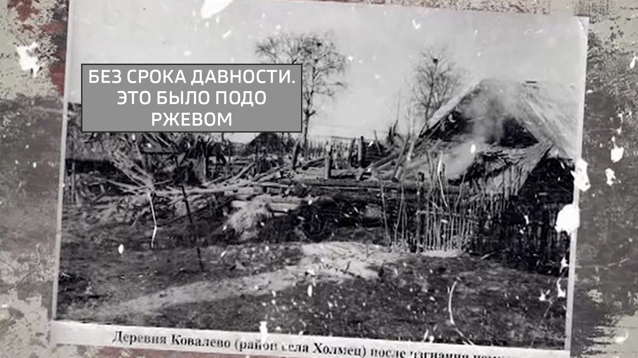 Без срока давности. Это было подо Ржевом