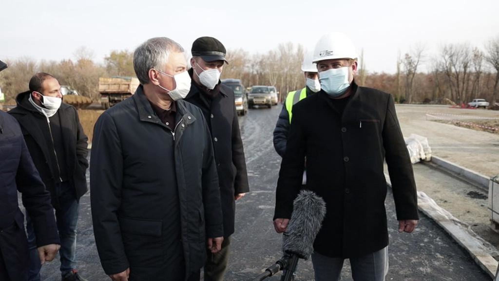 Вячеслав Володин проинспектировал строительство Парка покорителей космоса в Саратовской области