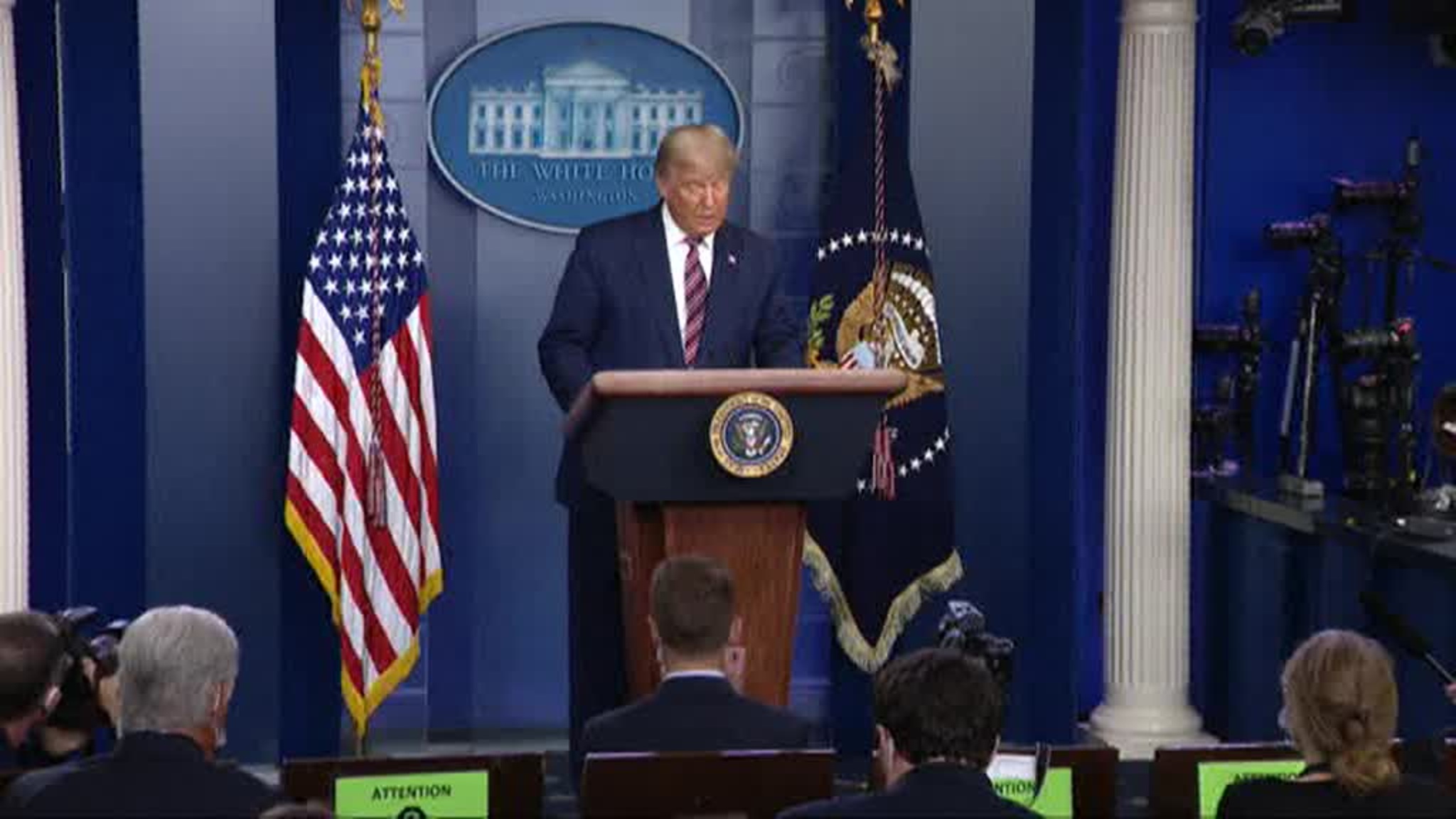 Американские телеканалы отключили Трампа