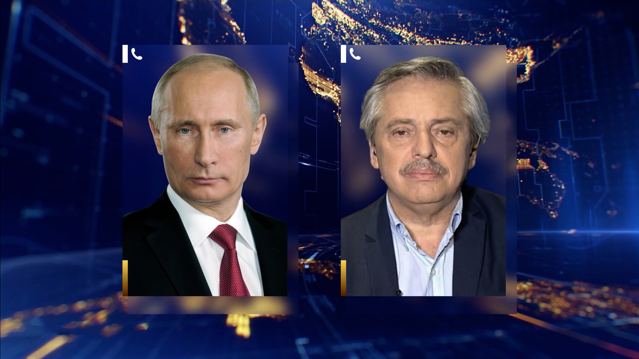 Лидеры России и Аргентины побеседовали о "Спутнике V"