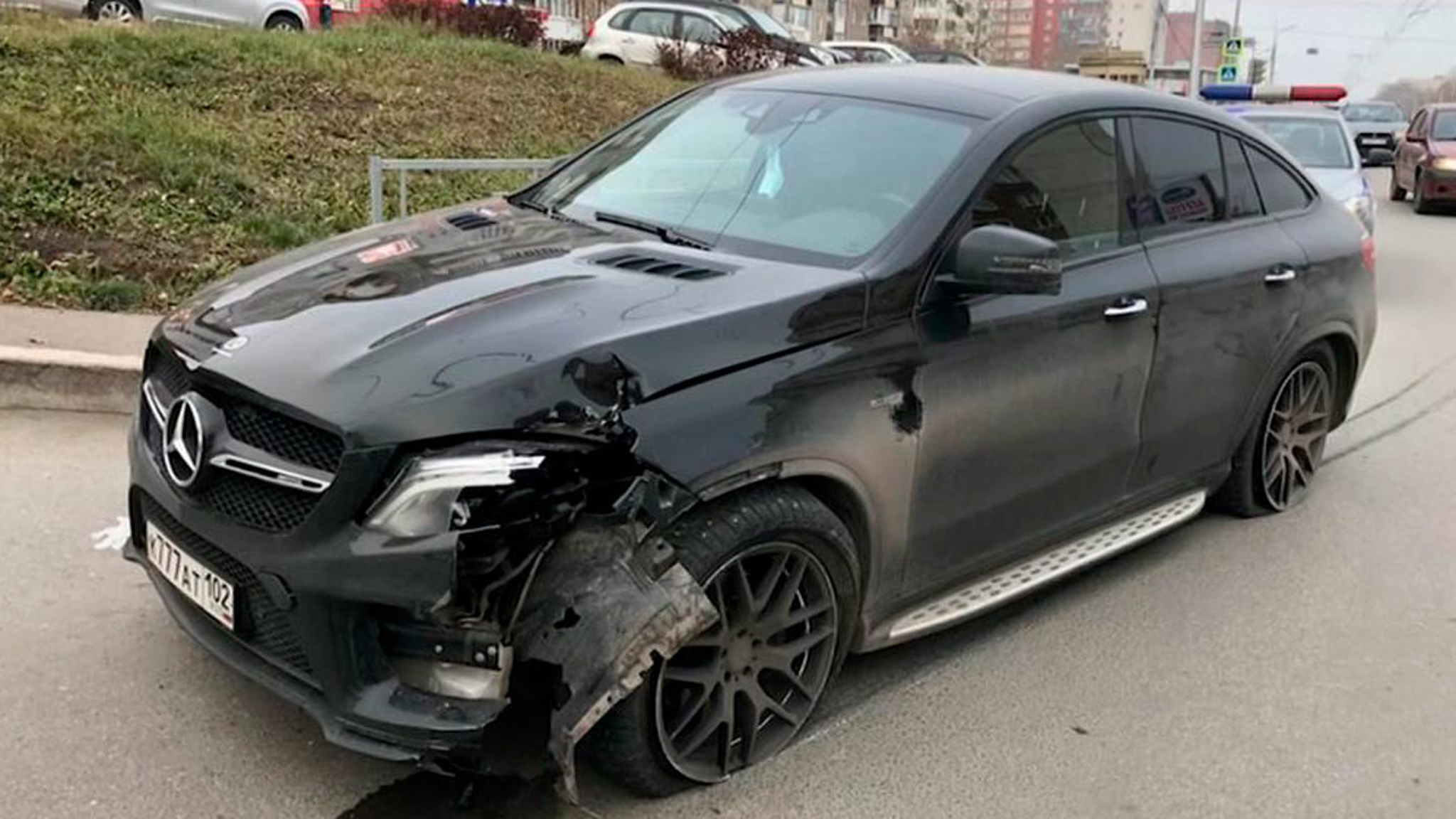 Уфимский автомажор объявлен в розыск после наезда на инспектора