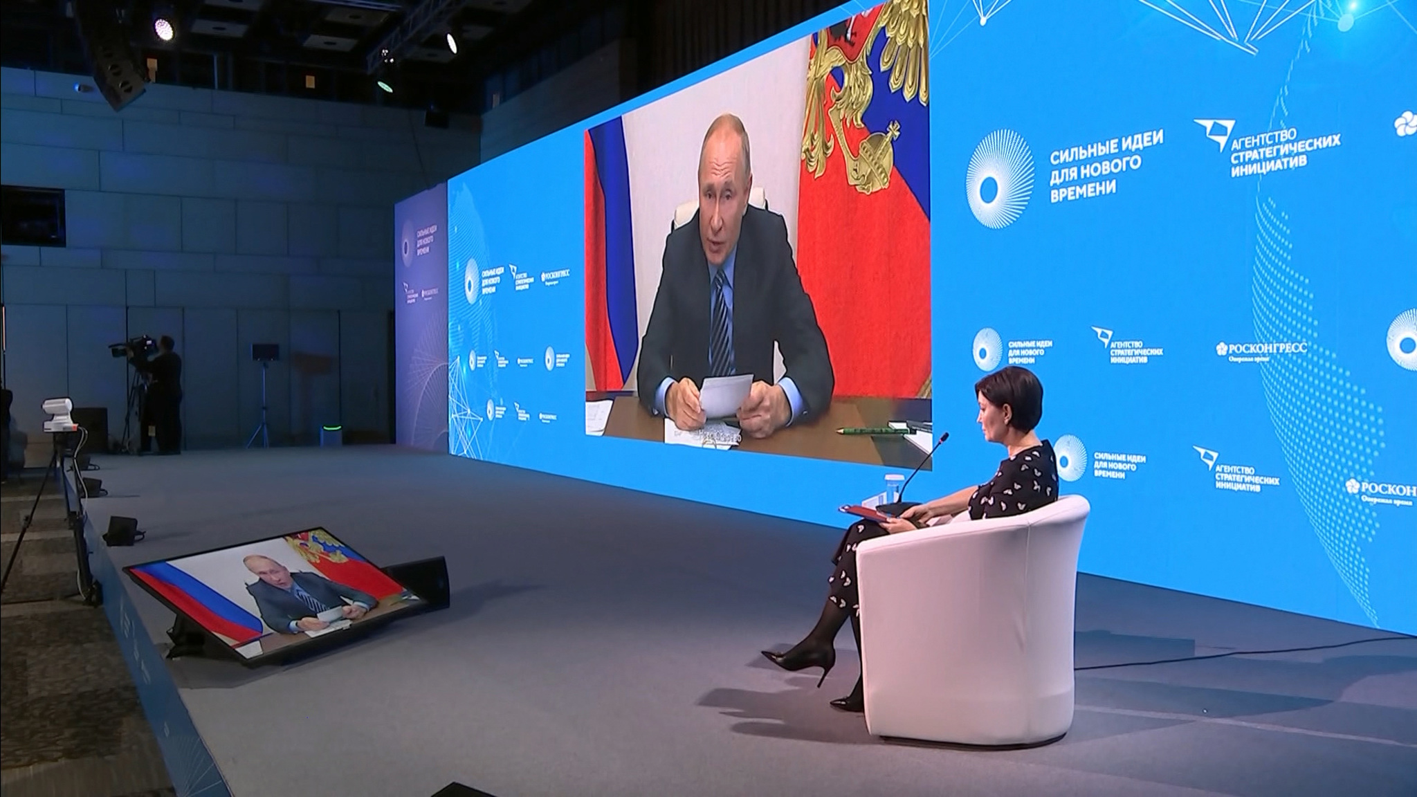 Путин: сила России заключается в таланте народа