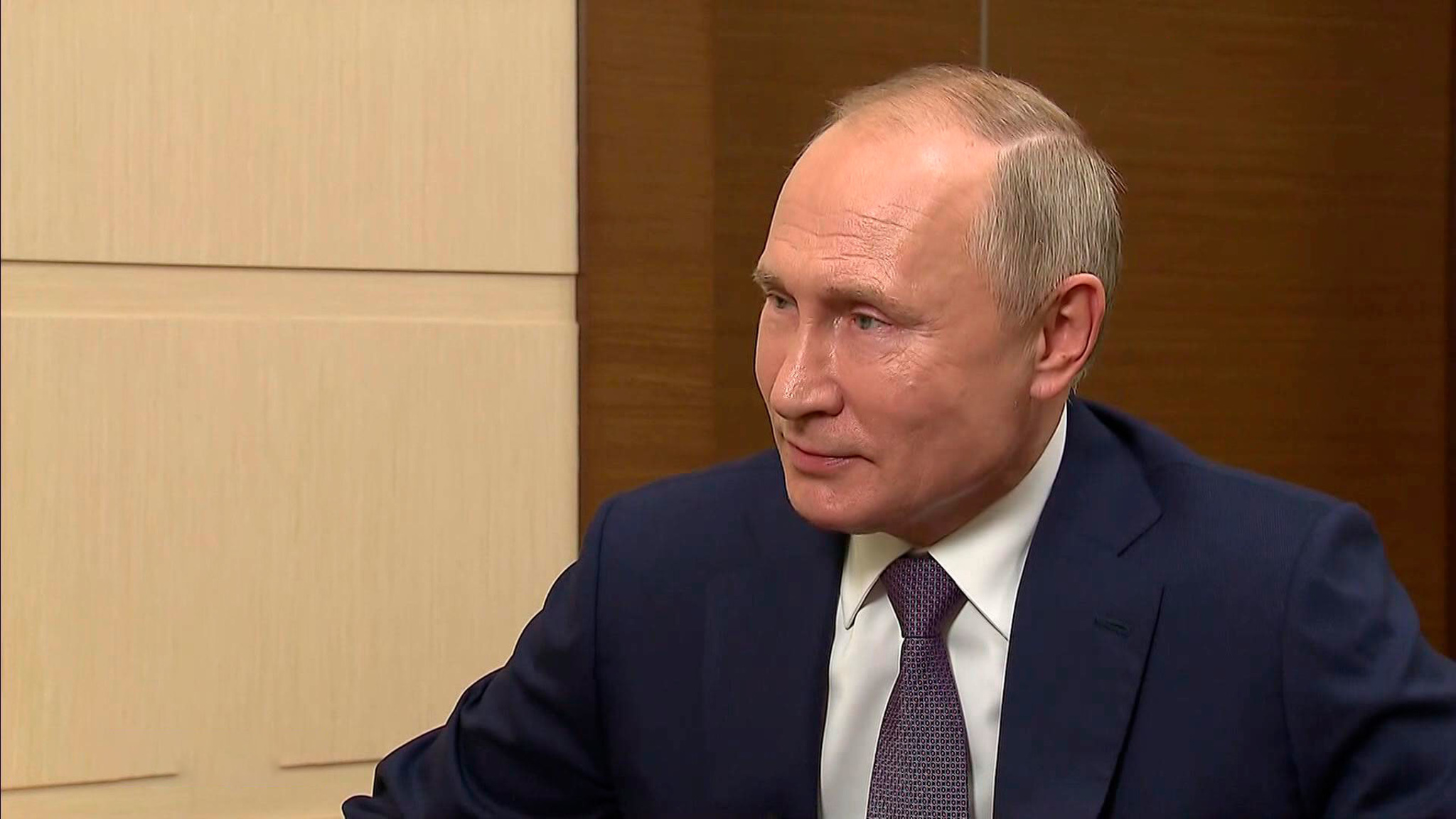 Интервью президента РФ по ситуации в Нагорном Карабахе