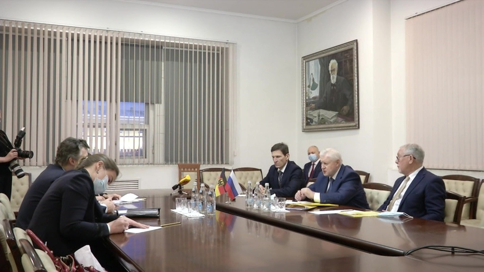 Сергей Миронов принял посла Германии в России