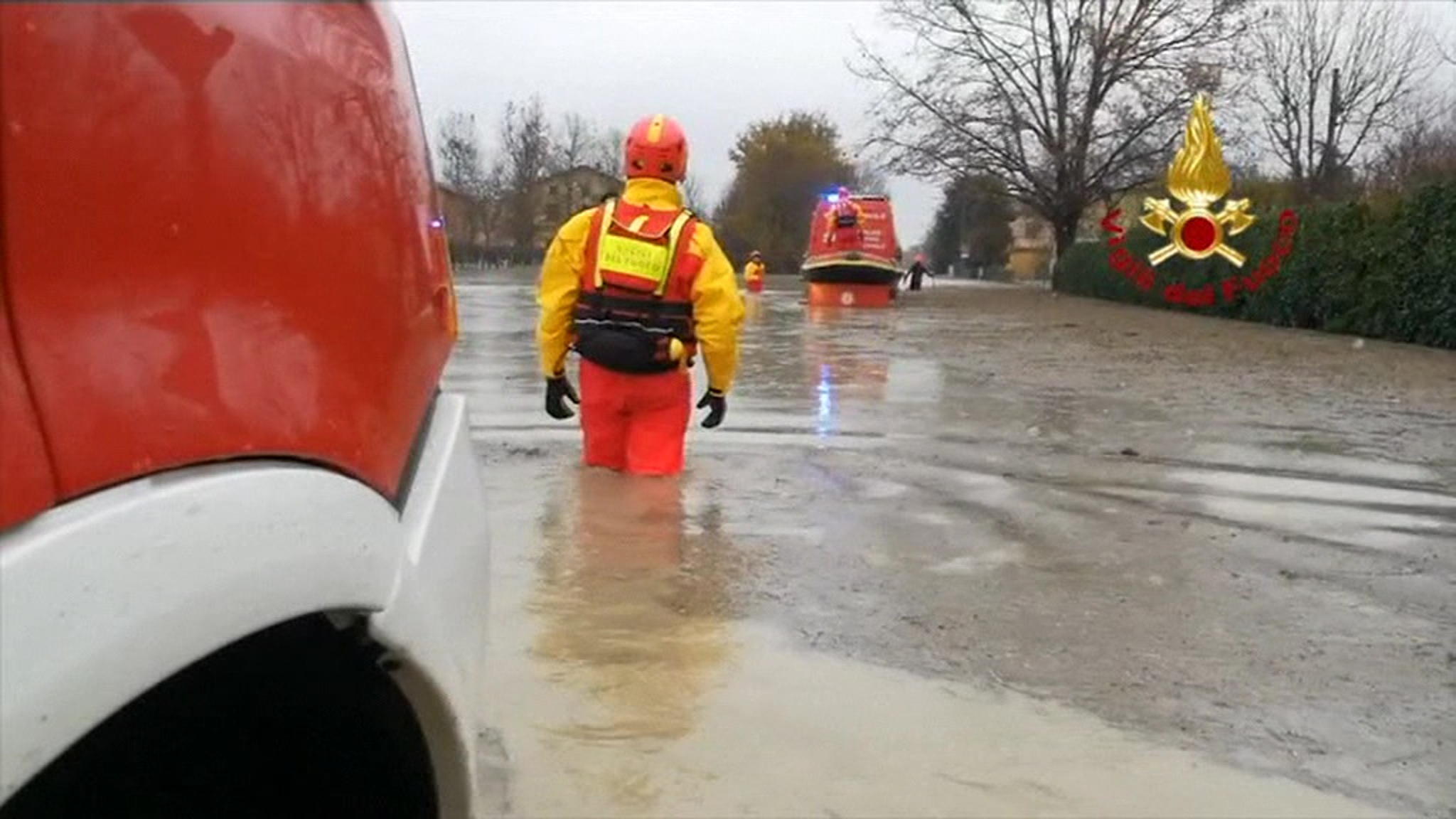 Север Италии ушел под воду