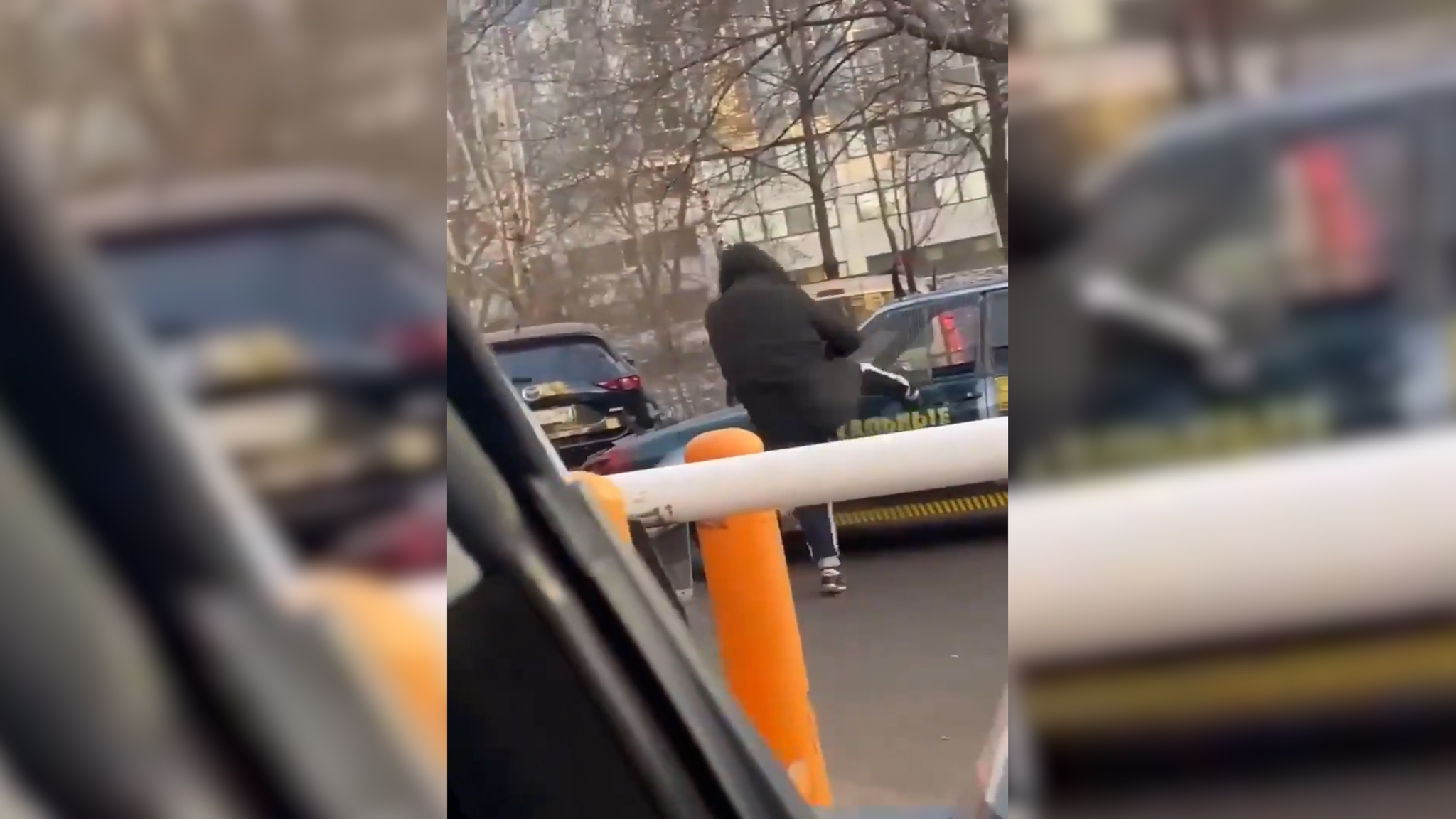 Боец ММА Исмаилов устроил разборки на дороге. Видео