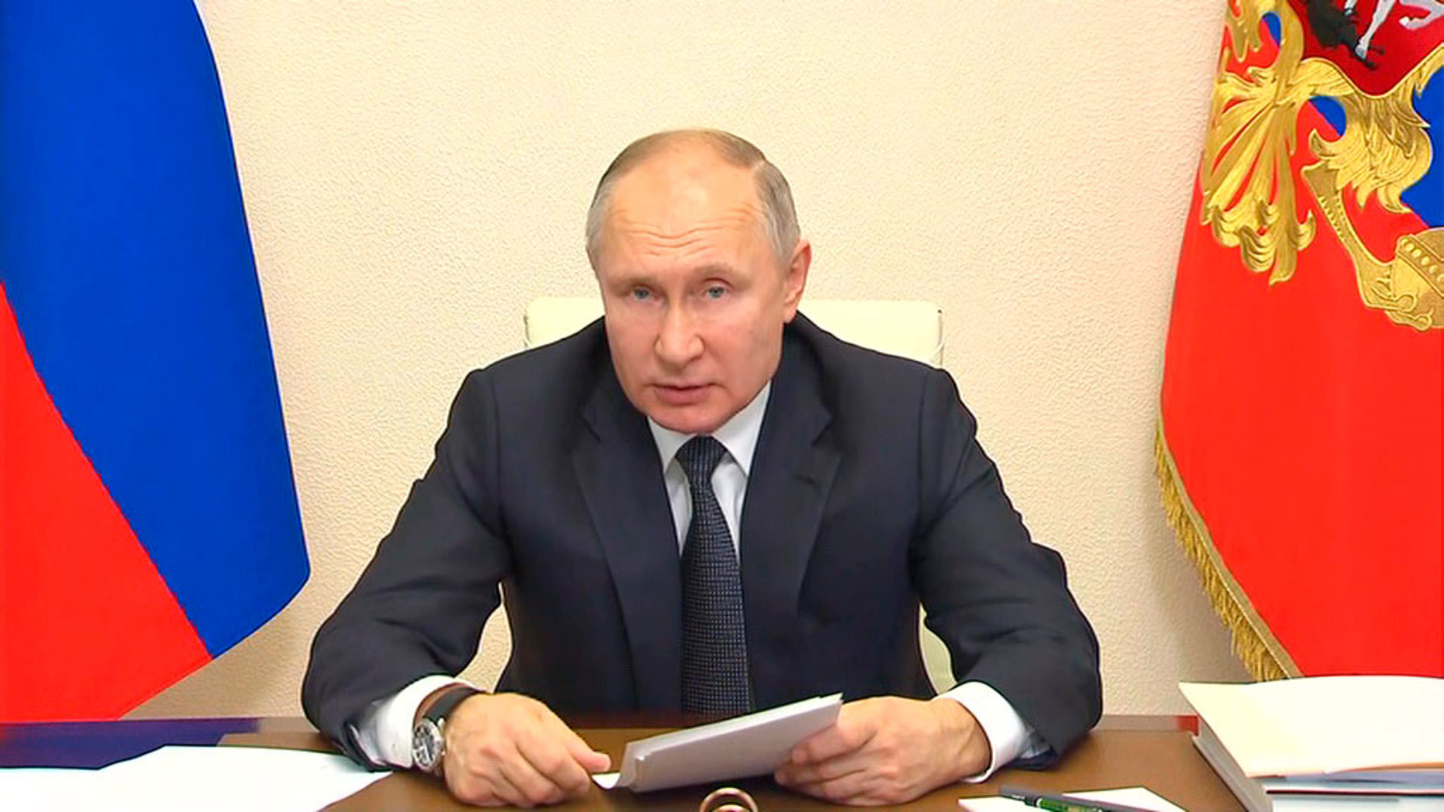 Путин ждет от правительства постановки амбициозных задач на 2021 год