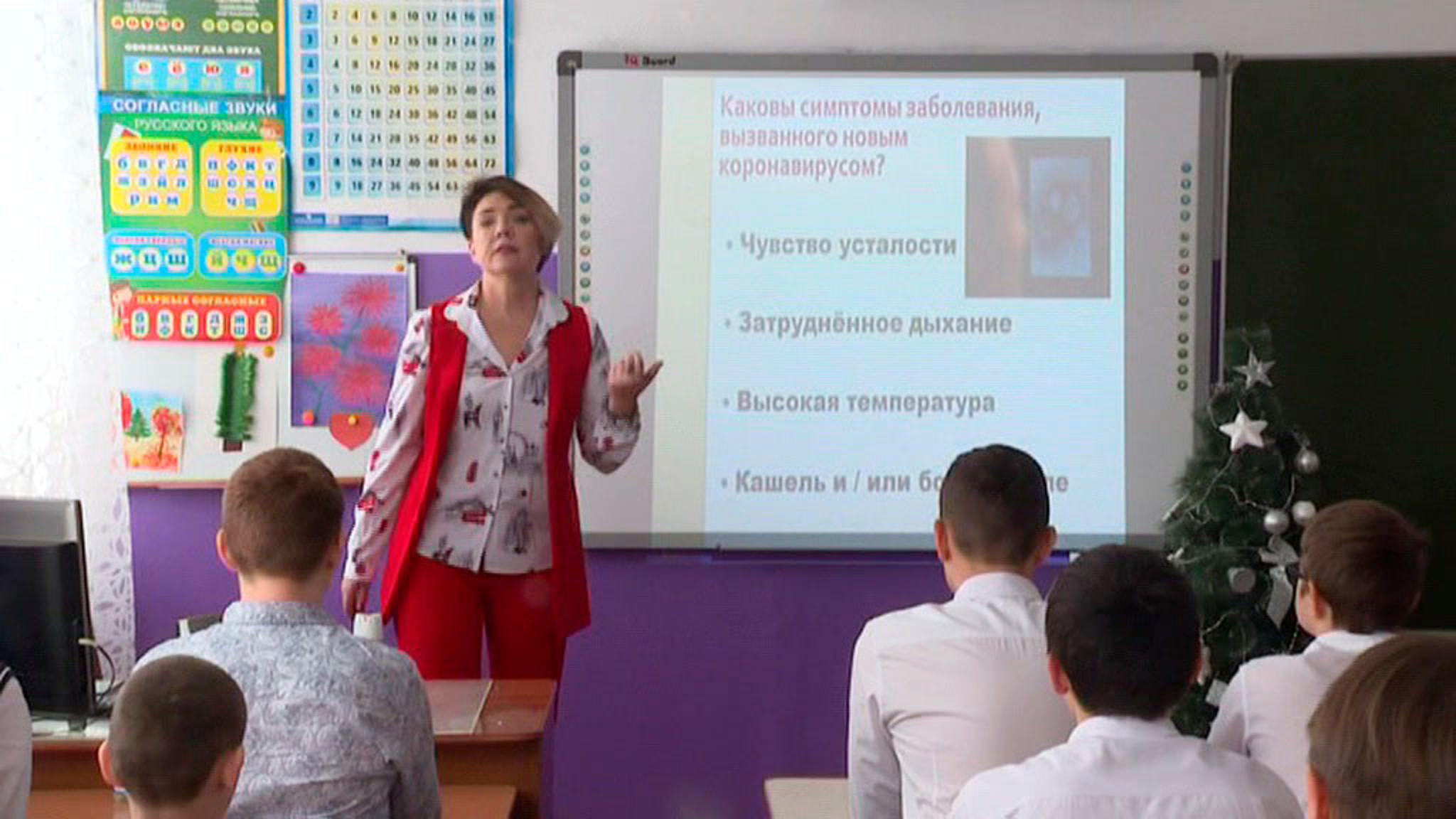 Уроки без оценок: школьникам рассказывают, как уберечься от вируса