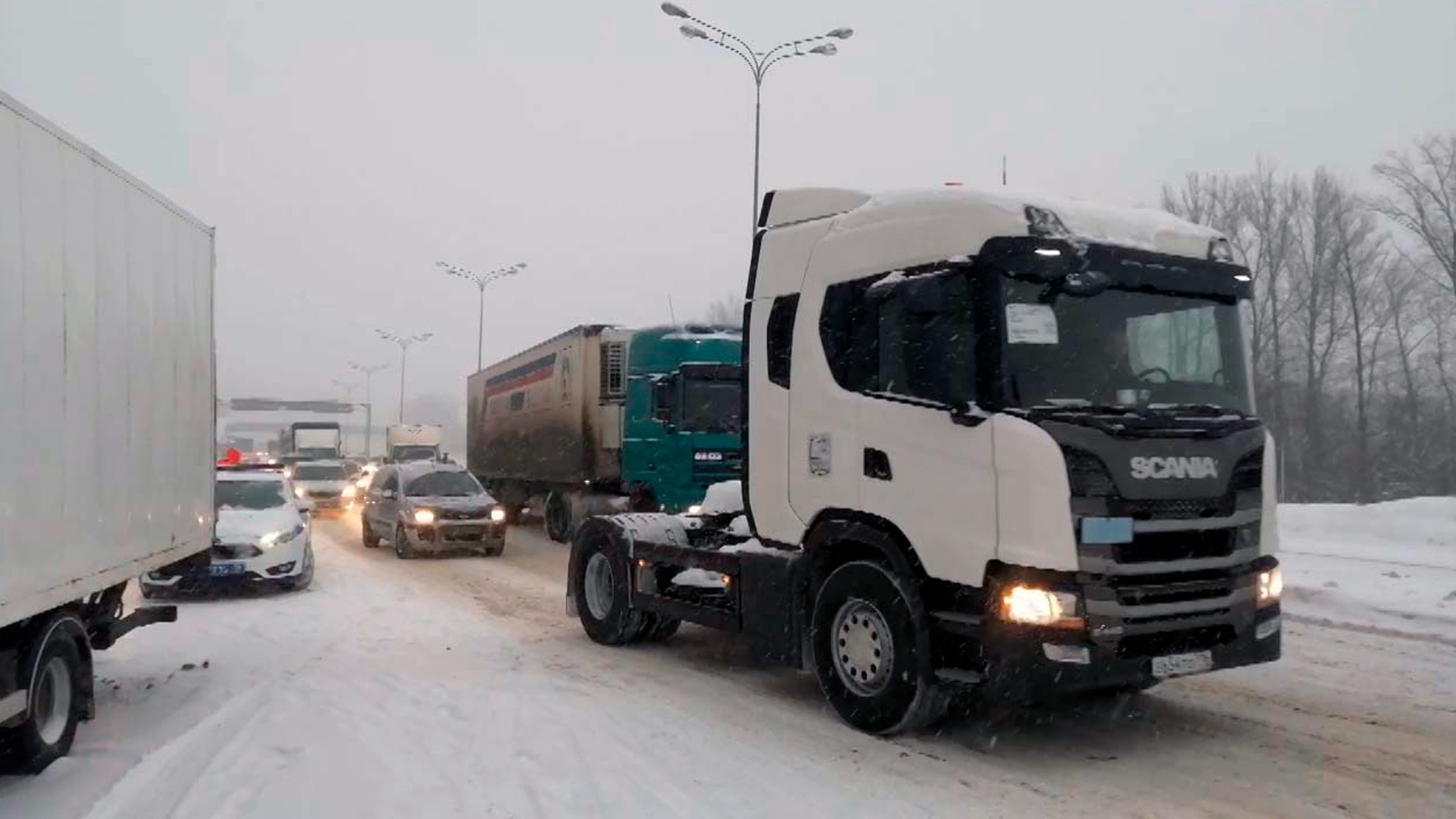 Под Казанью произошла массовая авария с участием 17 машин
