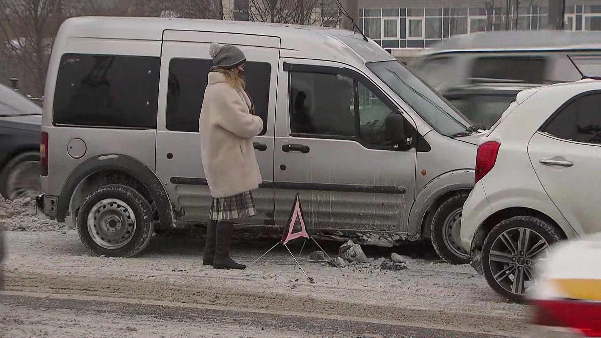Два ДТП парализовали движение на востоке и северо-востоке Москвы