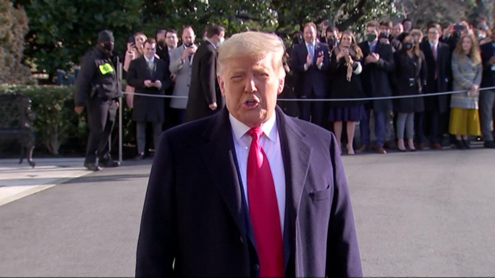 Трамп улетит из Вашингтона за четыре часа до инаугурации Байдена