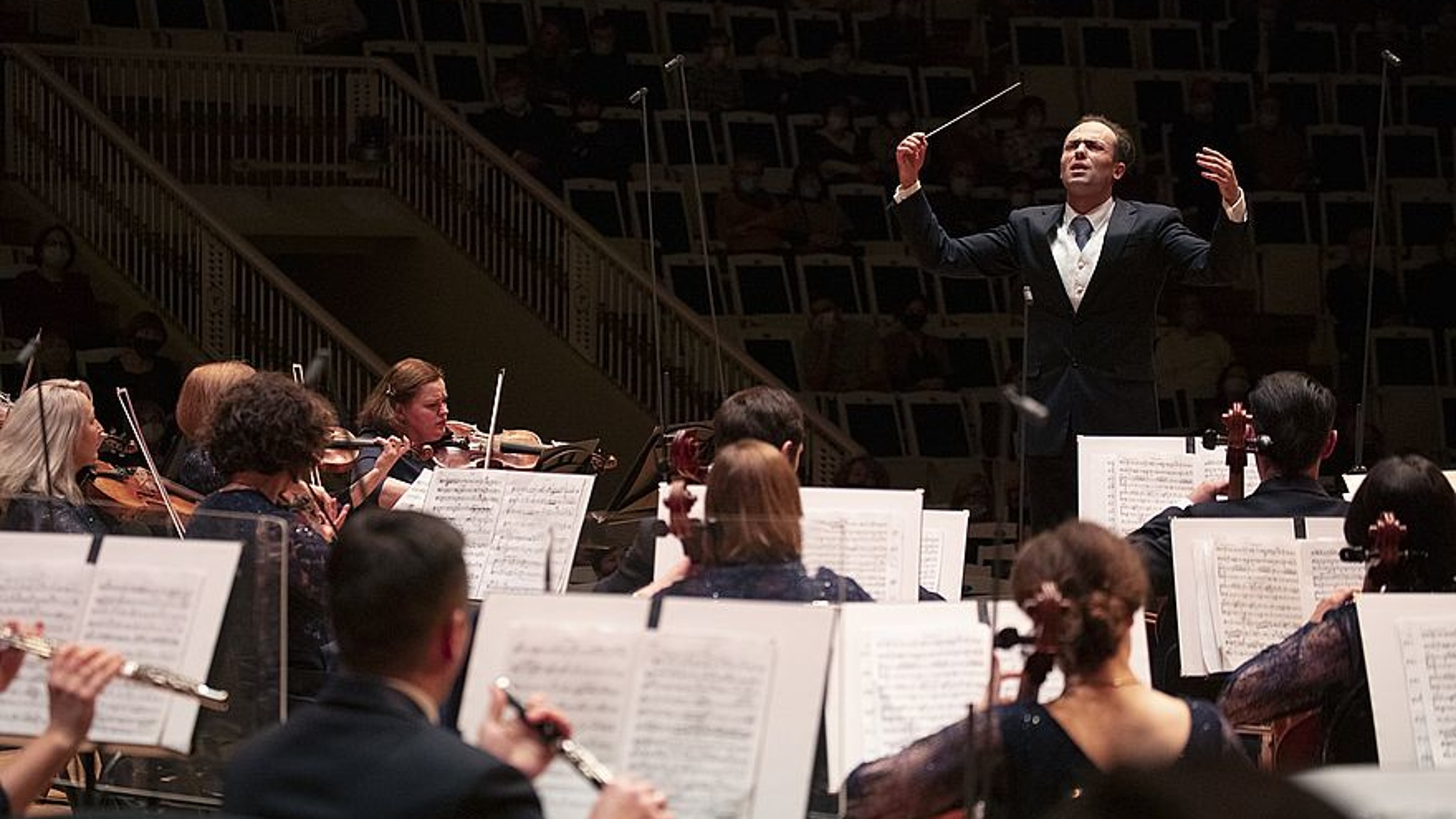 В КЗЧ выступил Национальный оркестр Башкортостана