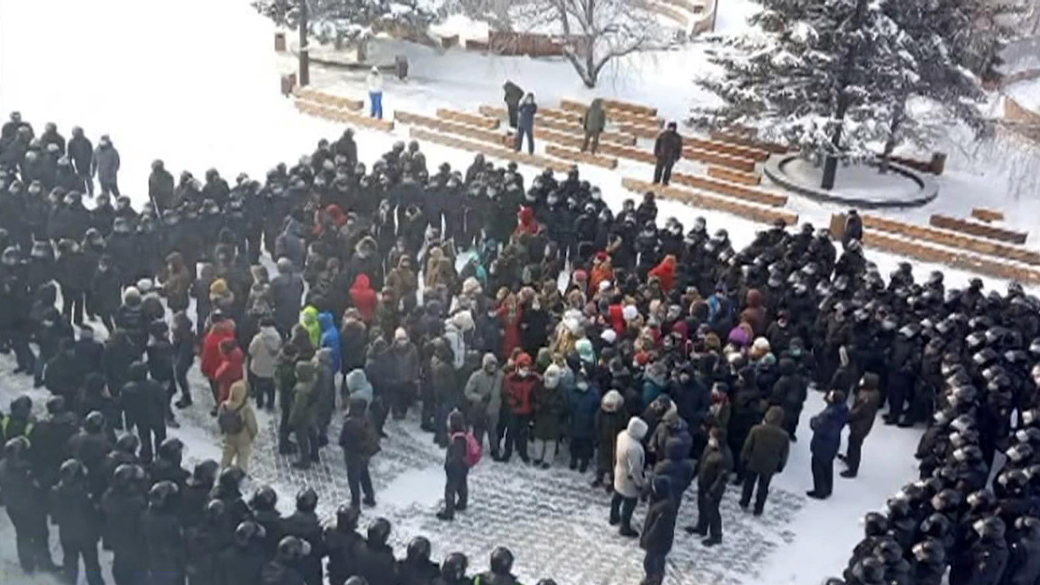 Незаконные протесты в регионах: немногочисленные участники и отсутствие интереса