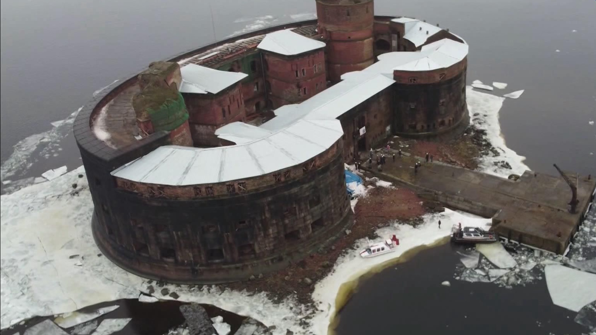 В Кронштадте реставрируют форт "Император Александр I"