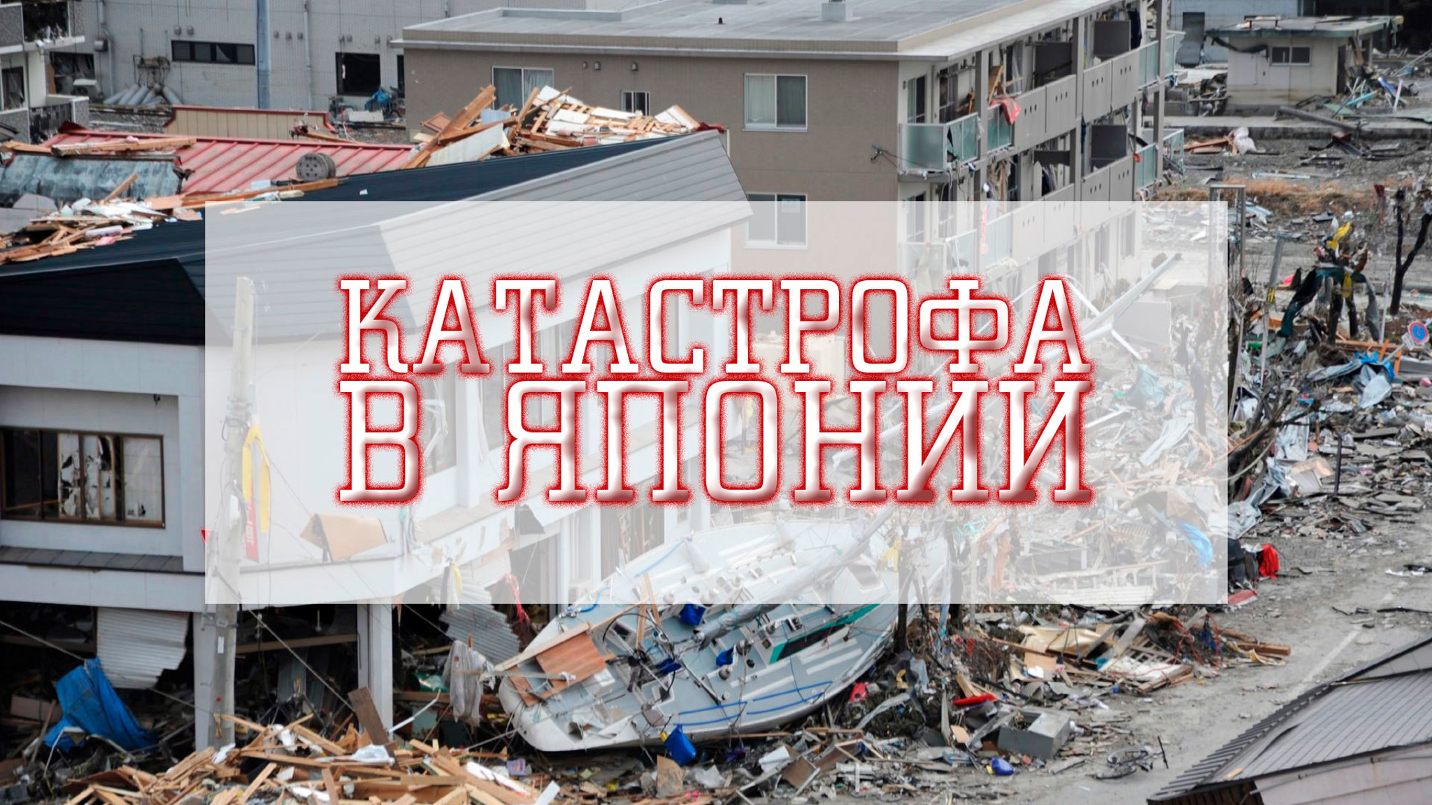 Катастрофа в Японии