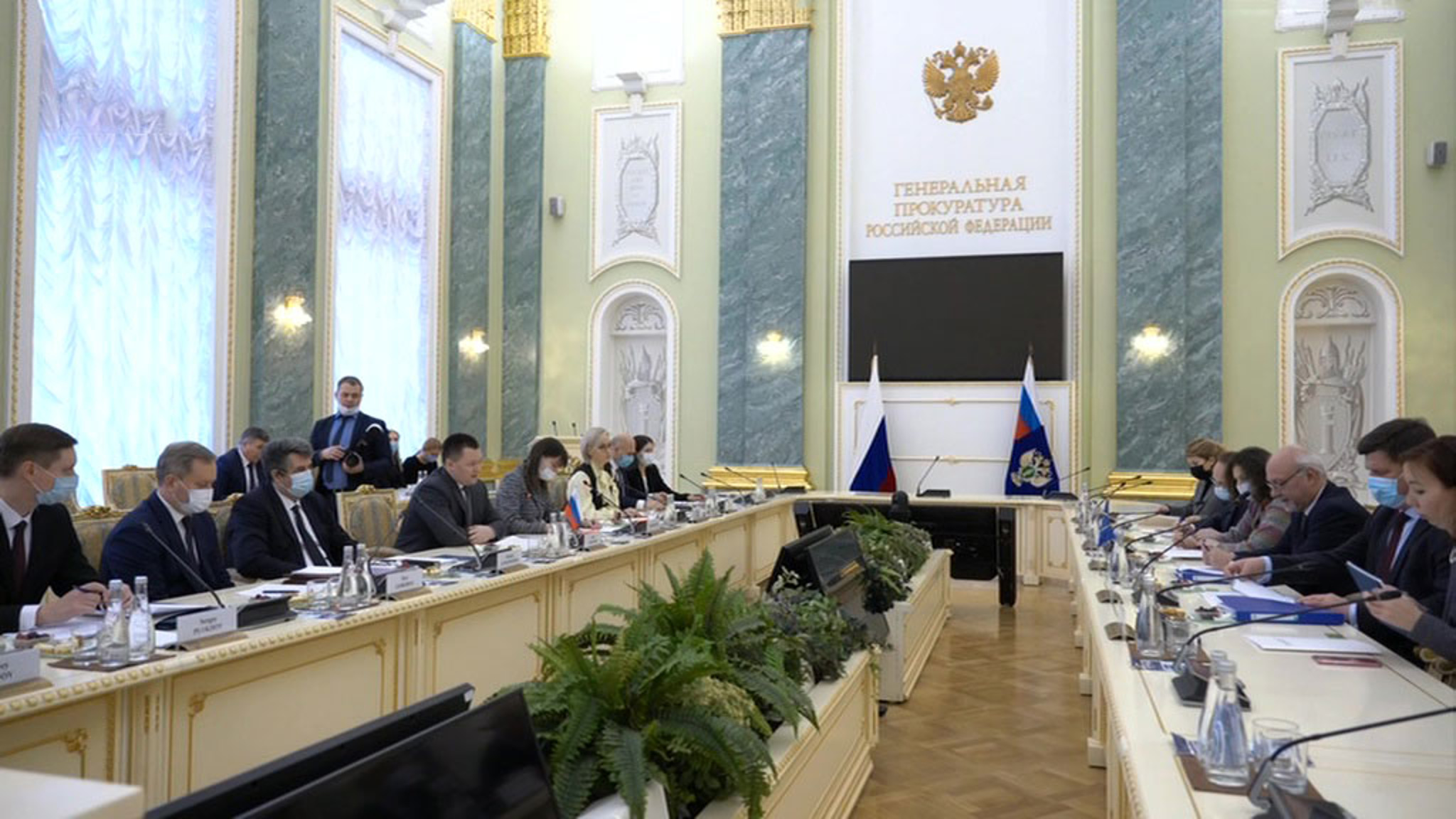 Генпрокурор Игорь Краснов встретился с представителем Совета Европы по правам человека