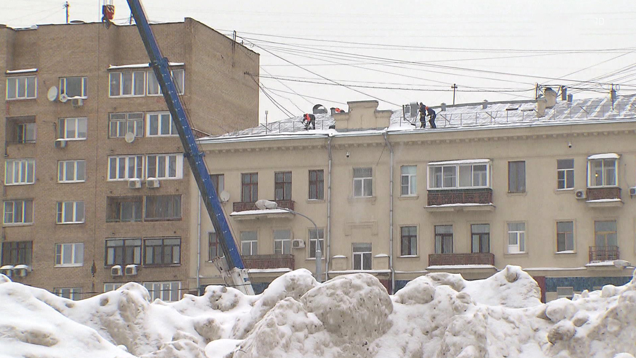 Сугробы до 10 см обещают в Москве к концу недели