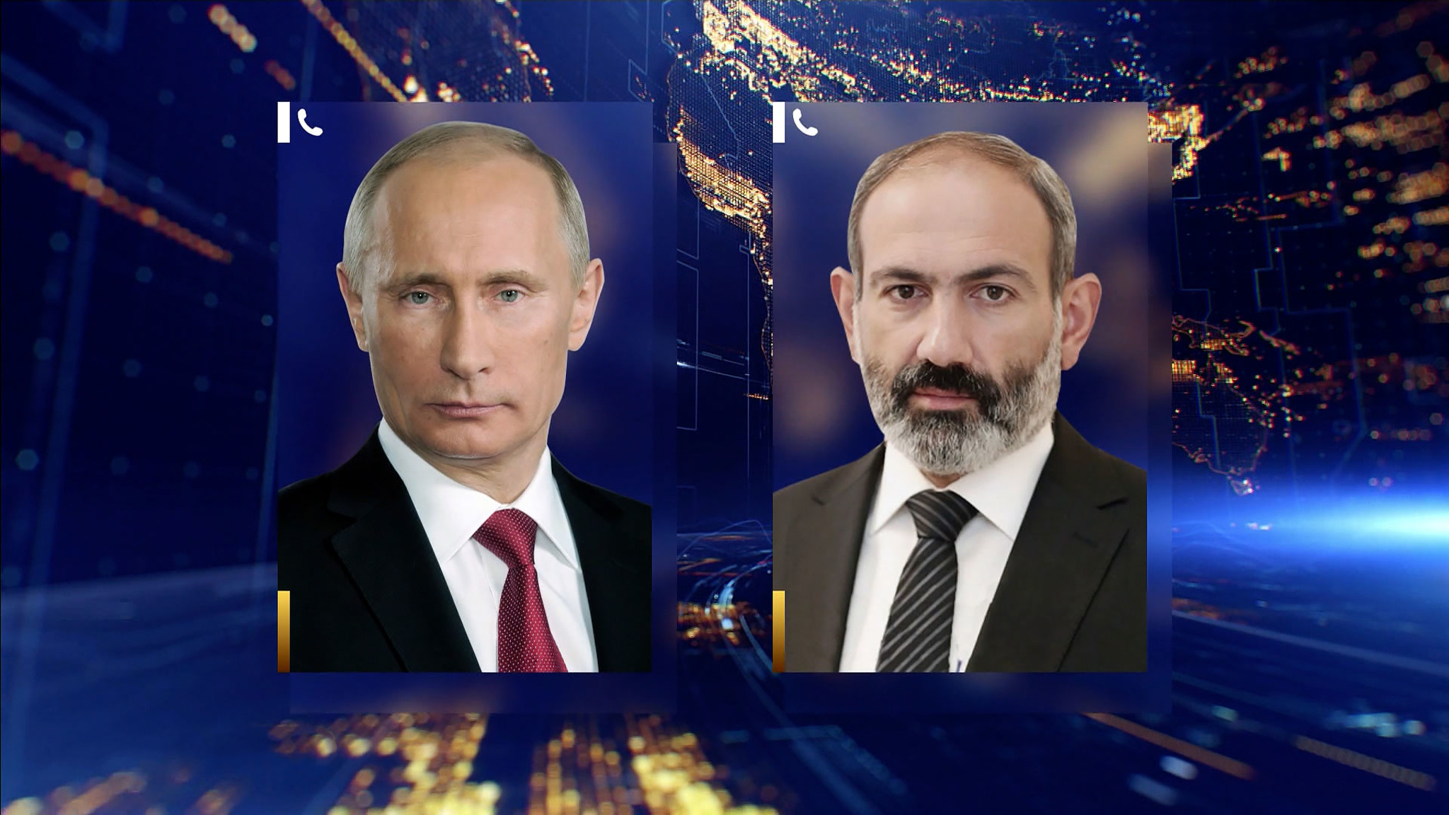 Путин призвал к сохранению порядка и спокойствия в Армении