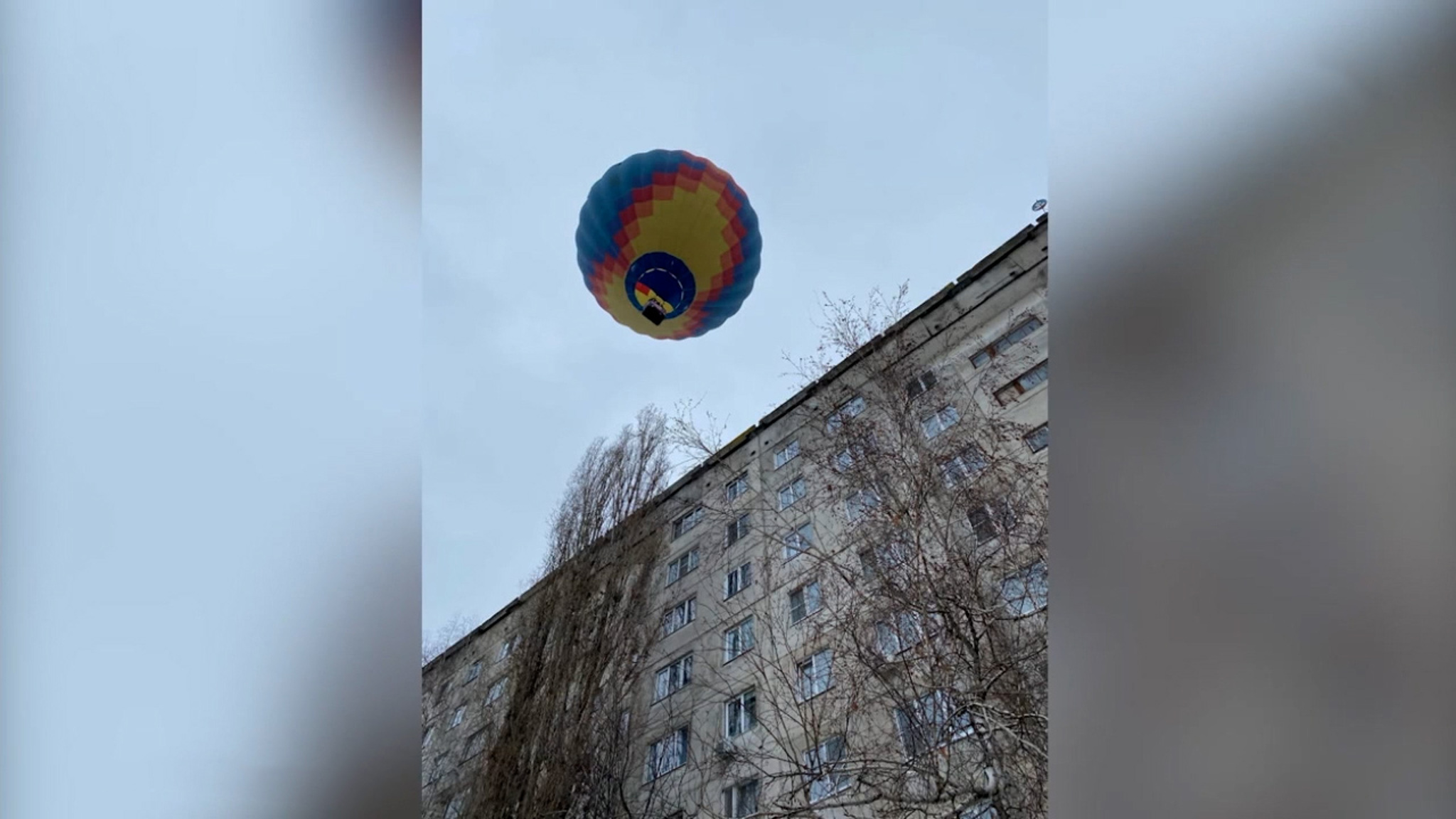 Воздушный шар вновь появился в небе над Тамбовом